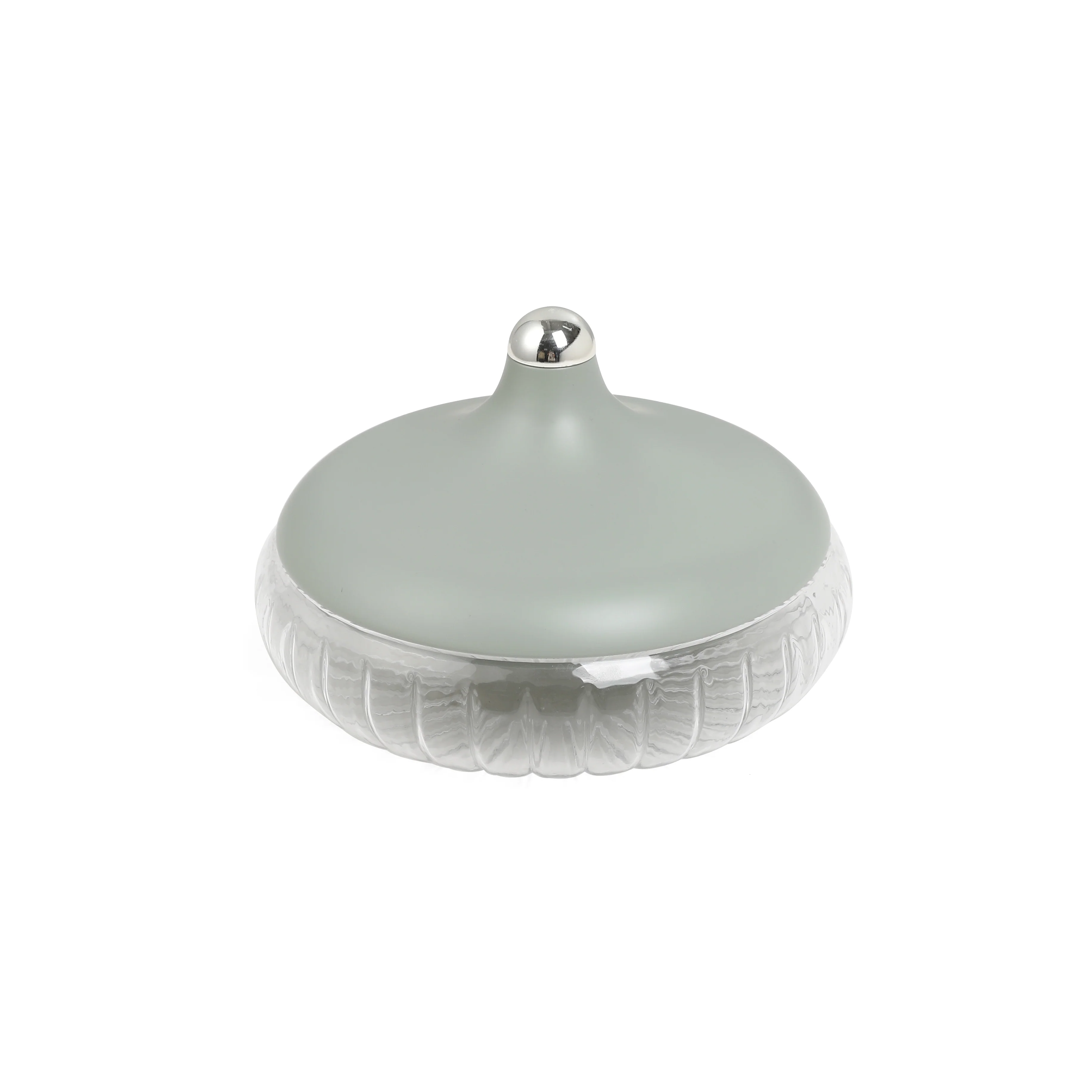 Jiwar - Large Engraved Date & Dessert Centerpiece - Mint Green & Silver - Image 4