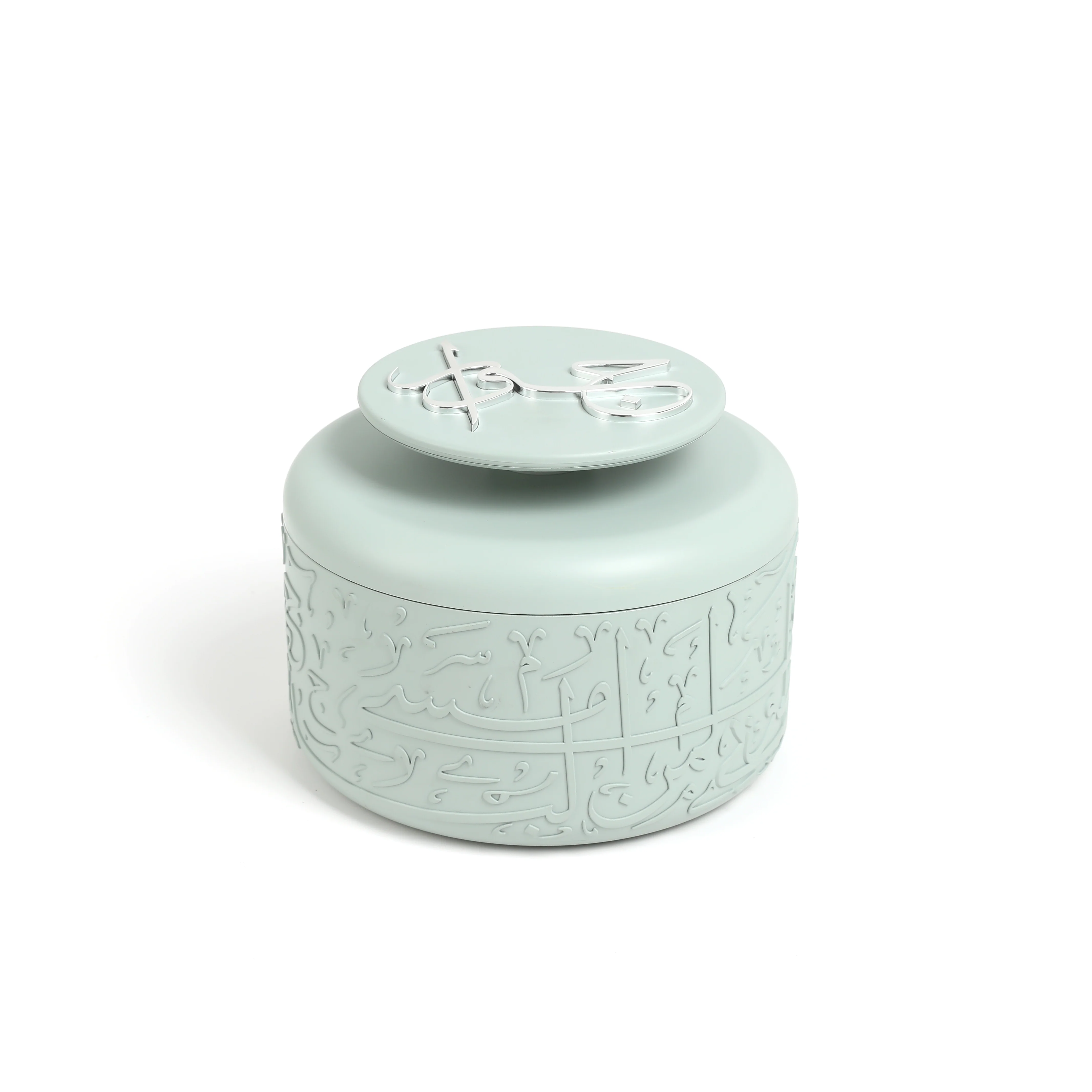 Jiwar - Food Thermos/Warm Serv (Set of 3)- Mint Green & Silver - Image 10