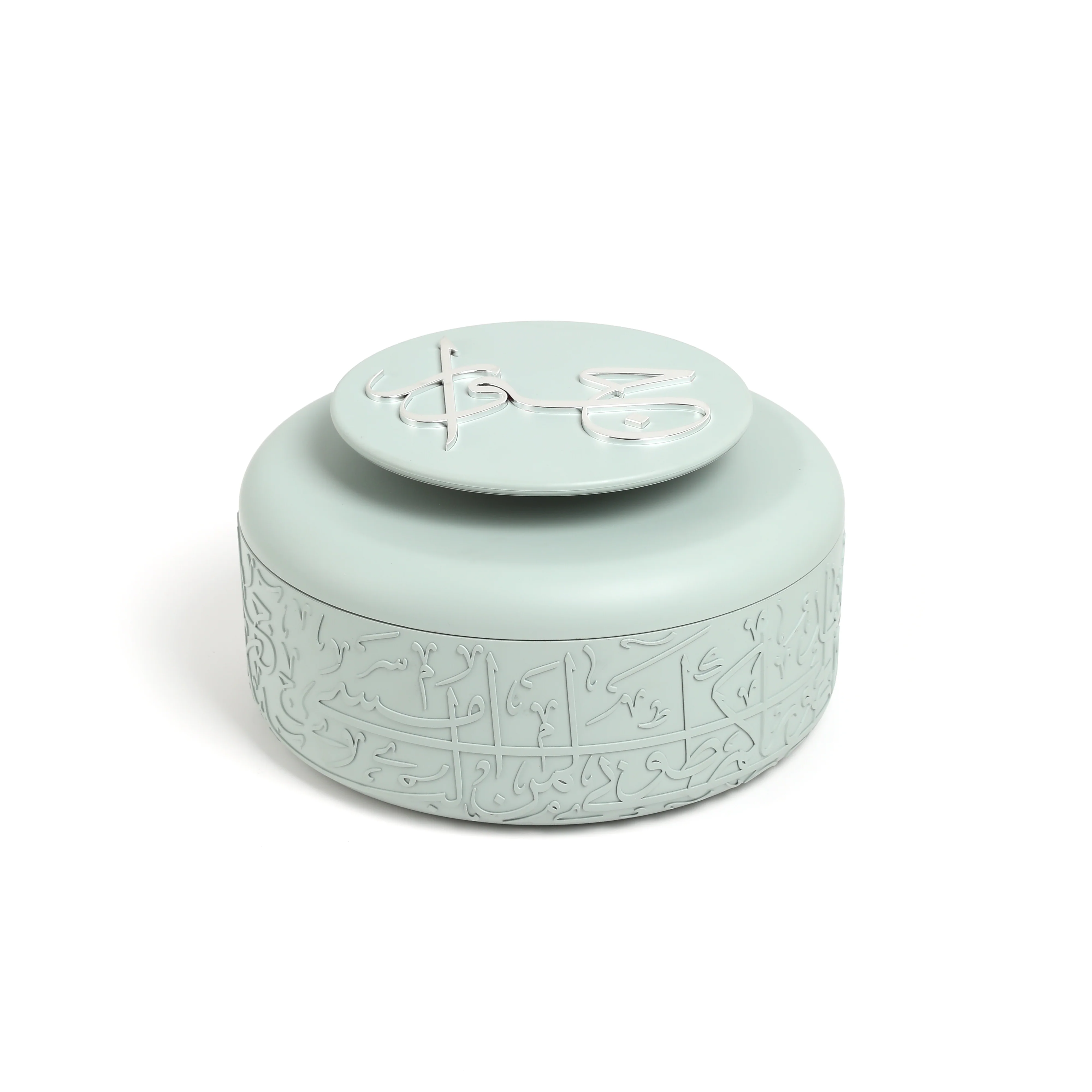 Jiwar - Food Thermos/Warm Serv (Set of 3)- Mint Green & Silver - Image 6
