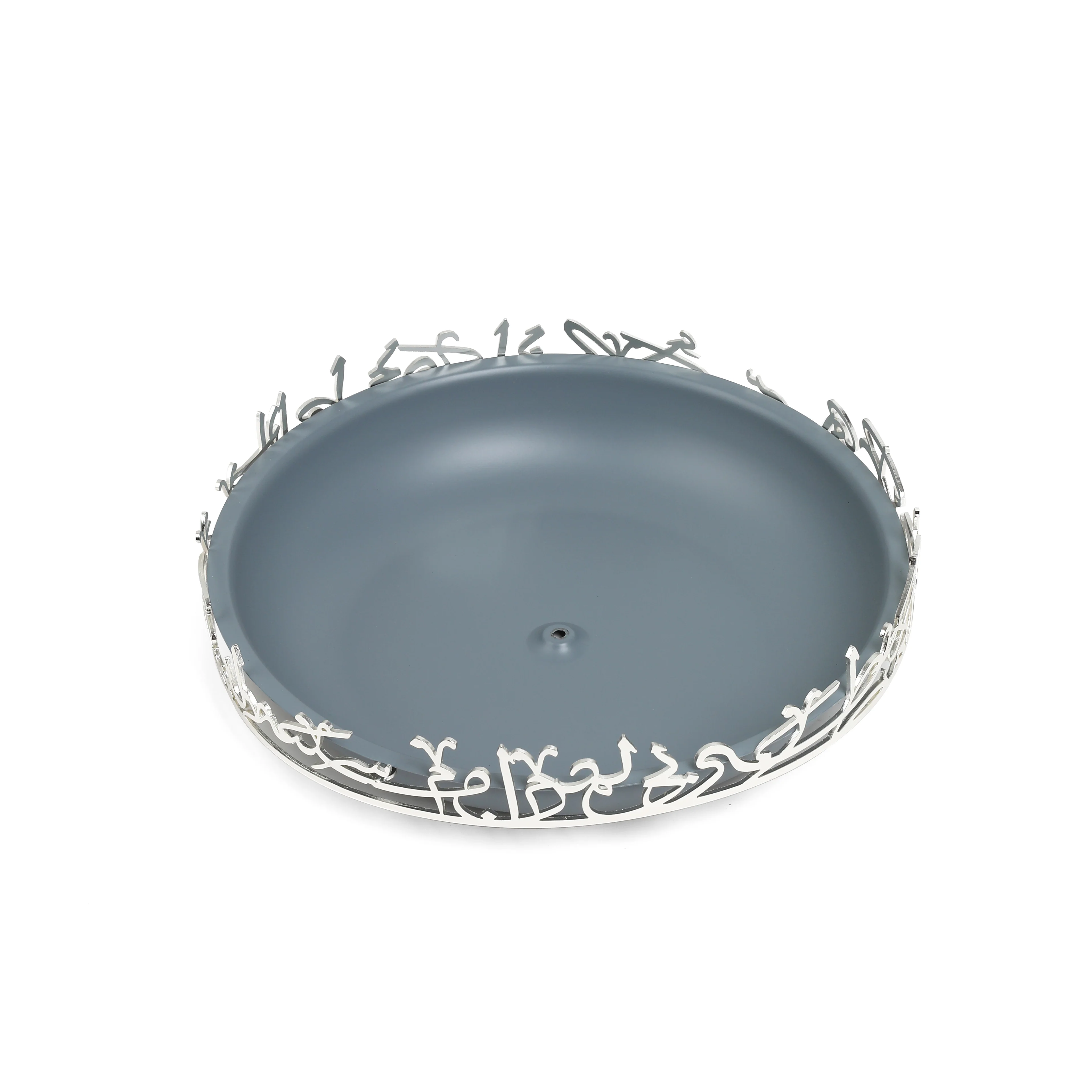 Jiwar - Large Serving Stand - Haze Blue & Silver - Image 5