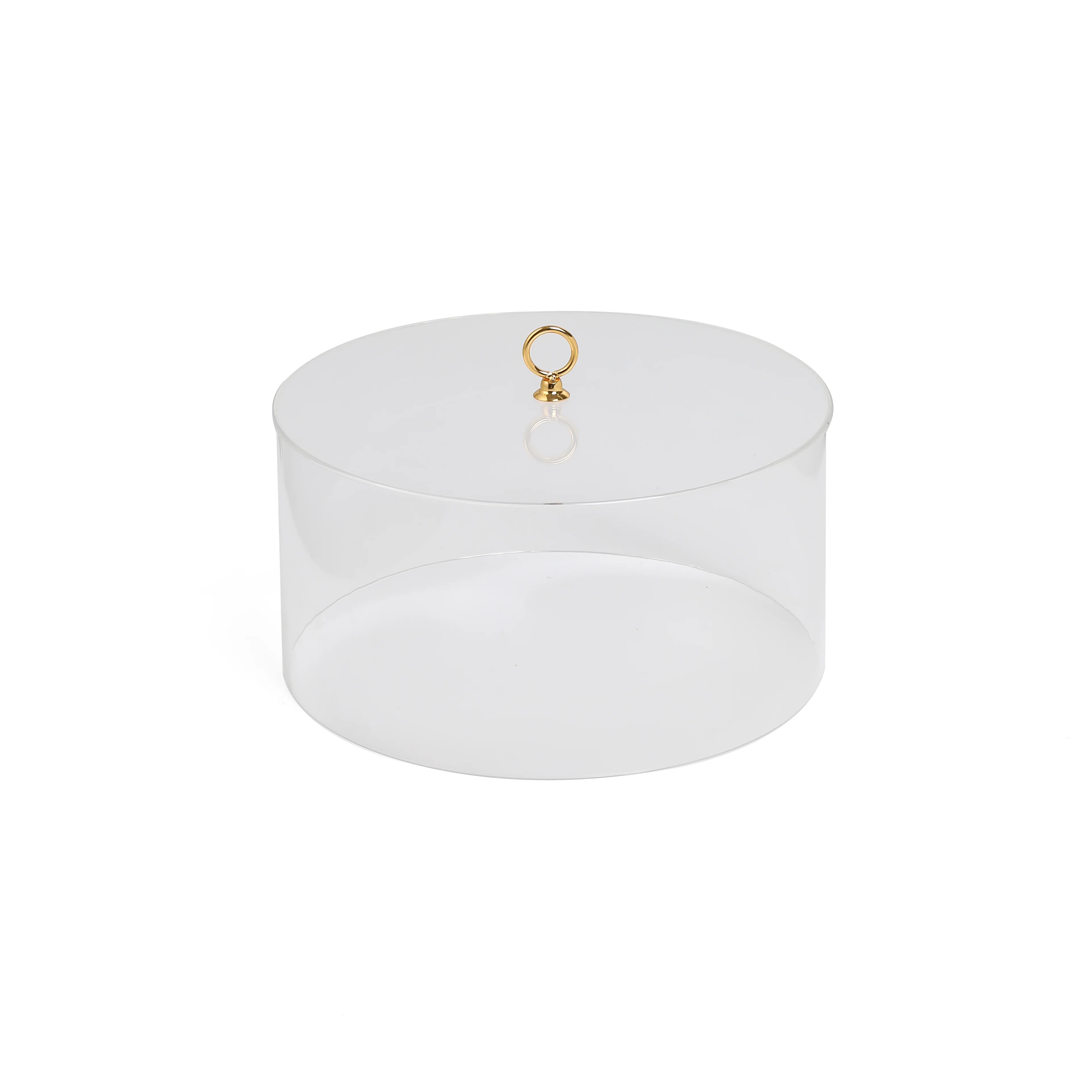 Jiwar - Large Sleek Plate Stand - Gold - Image 6