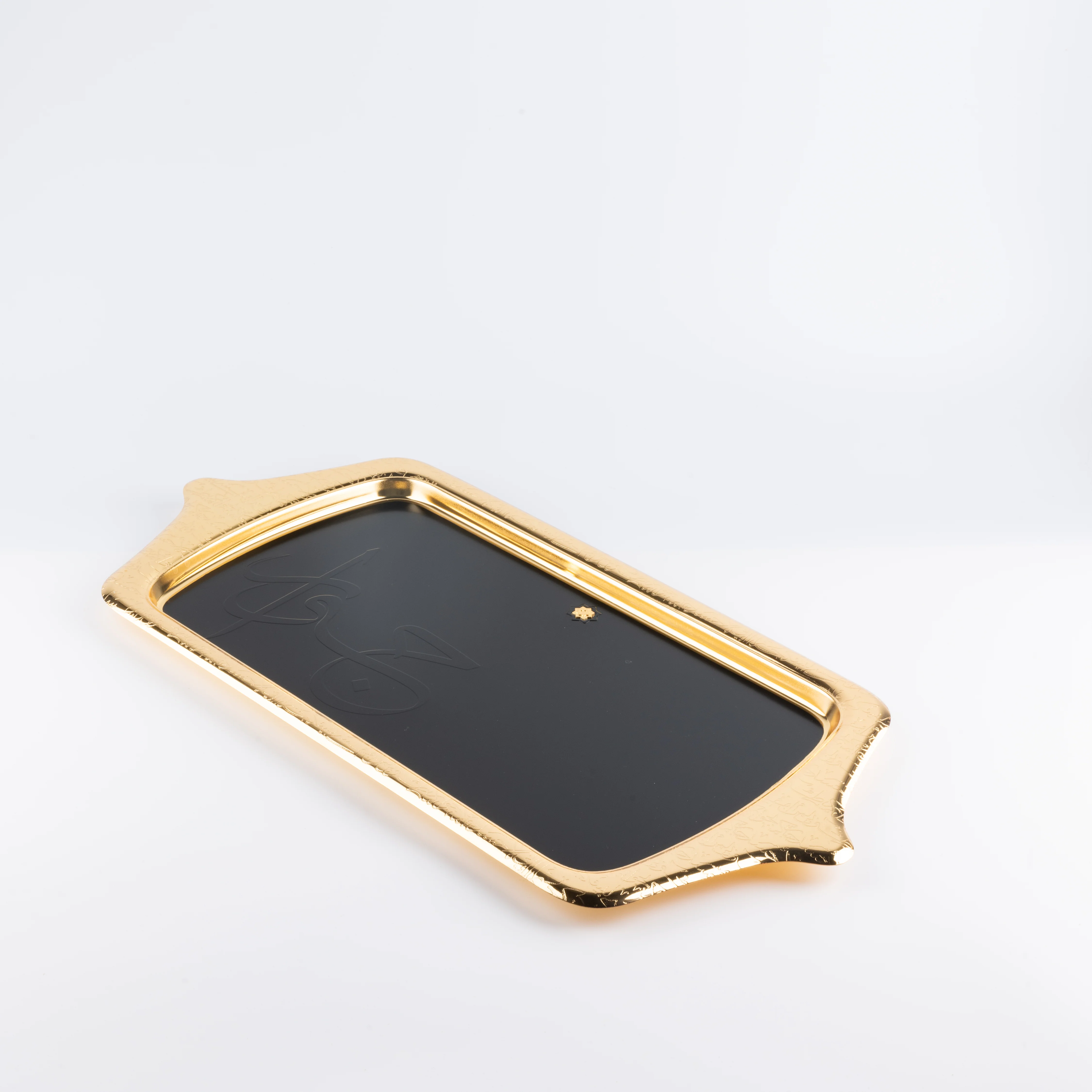 Jiwar - Serving Tray - Black & Gold - Image 5