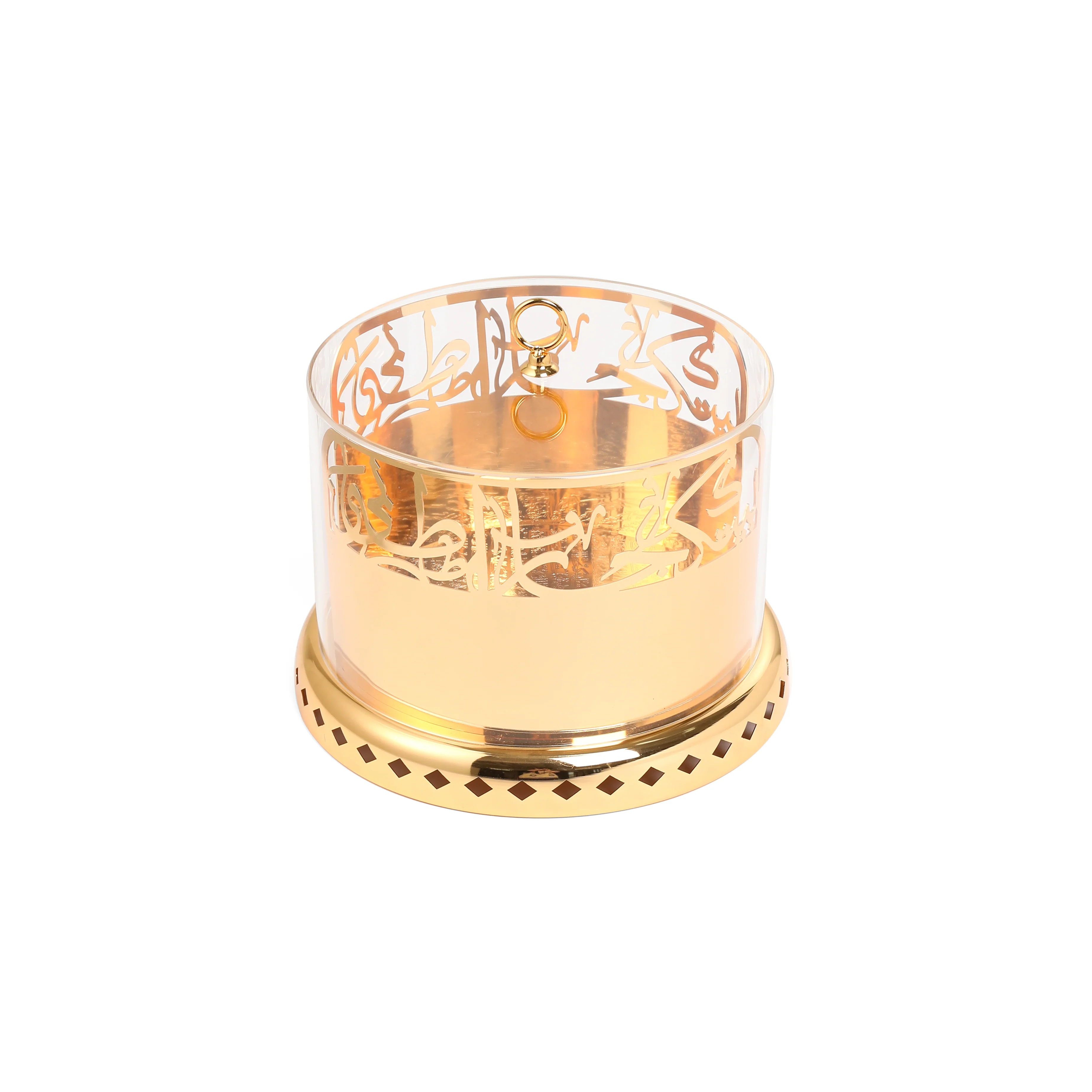 Jiwar - Small Sleek Plate Stand - Gold - Image 6