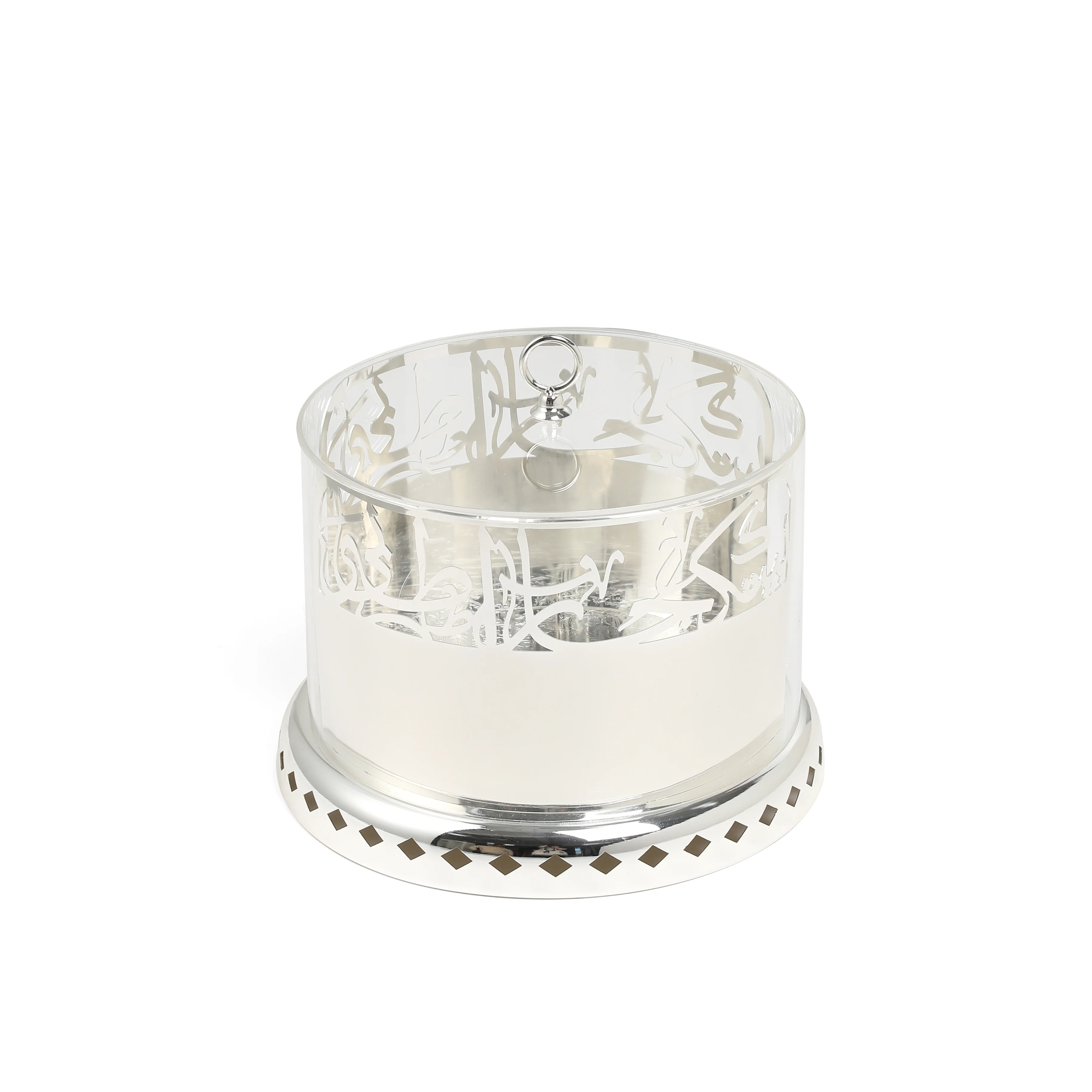 Jiwar - Small Sleek Plate Stand - Silver - Image 5