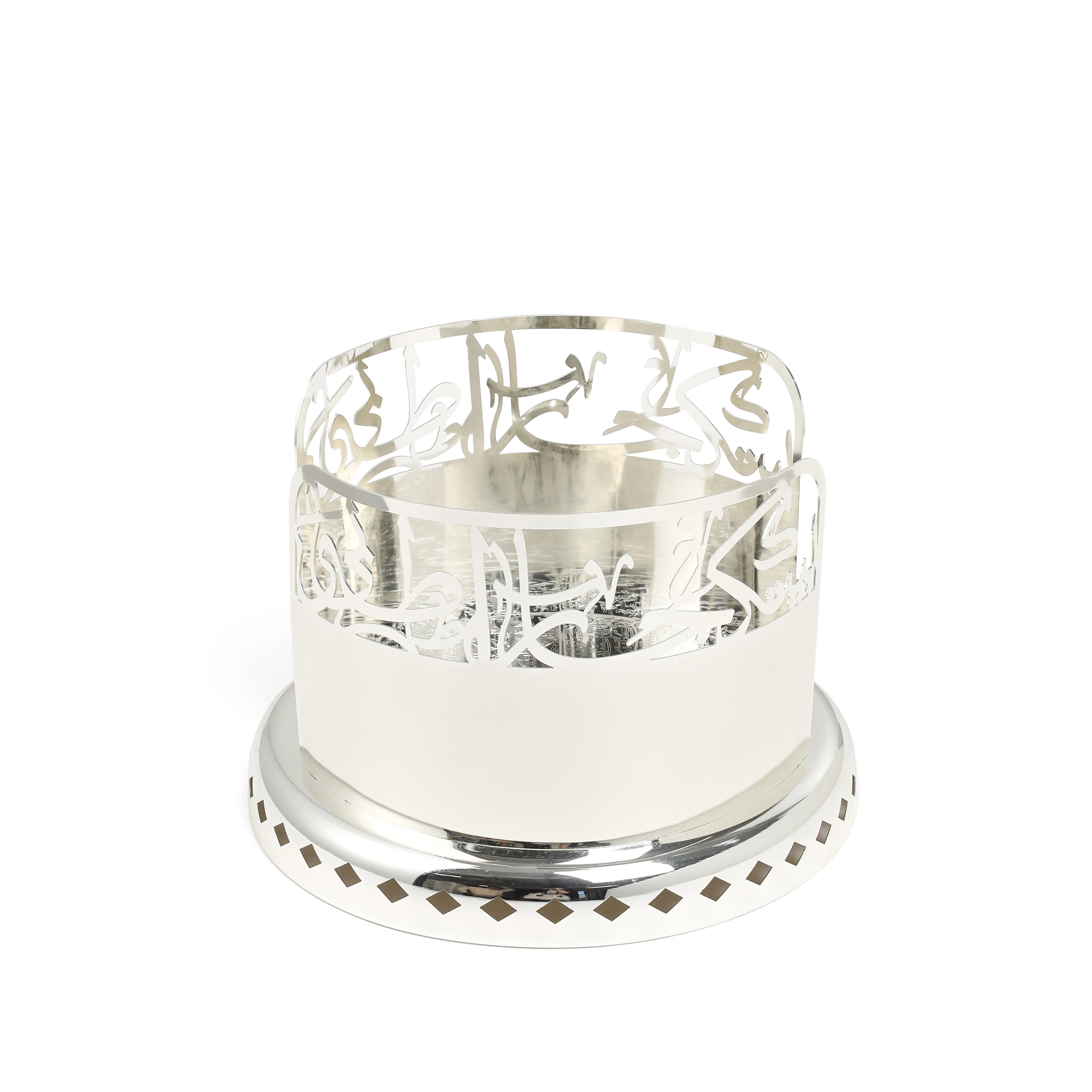 Jiwar - Small Sleek Plate Stand - Silver - Image 6
