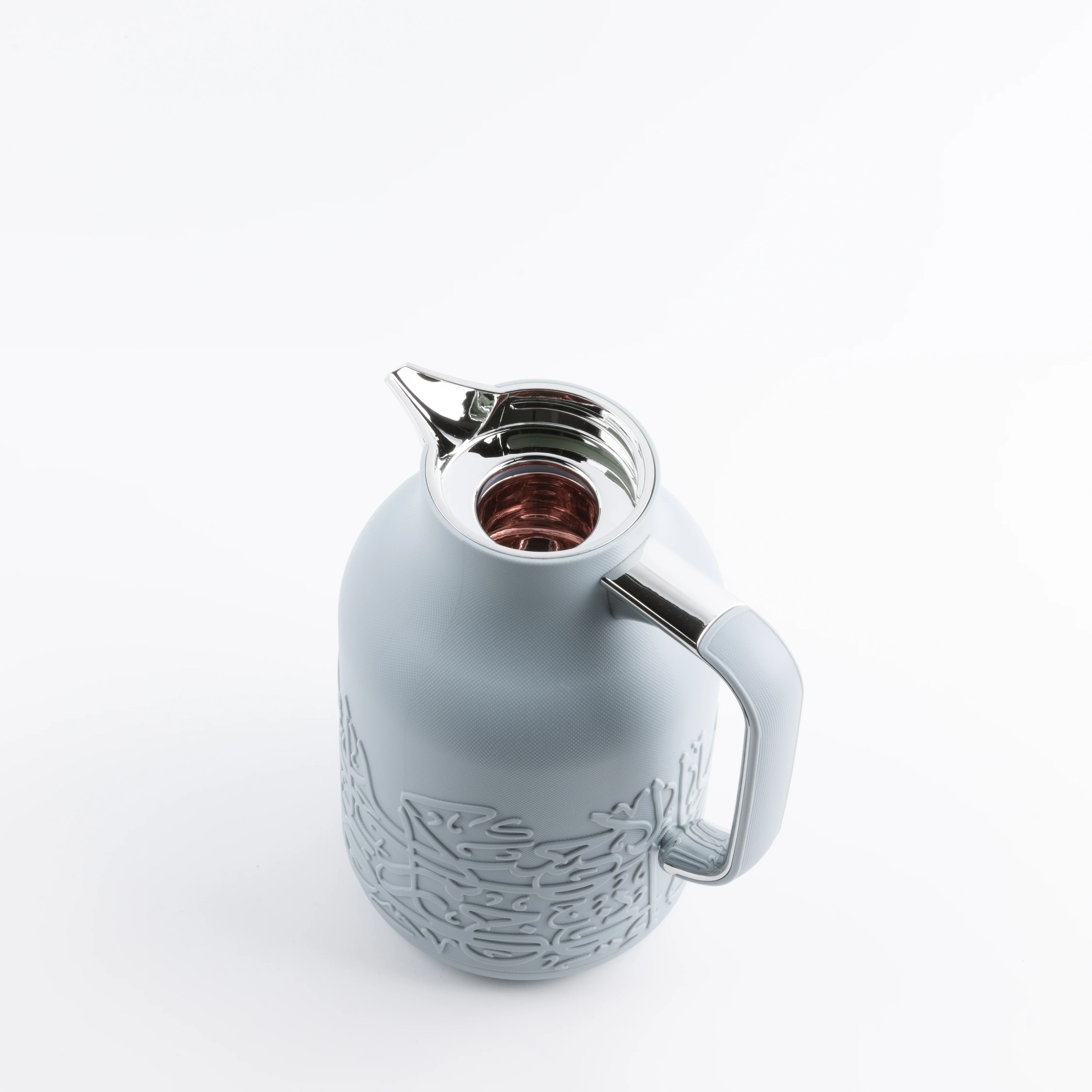 Jiwar - Vacuum Flask / Thermos - Haze Blue & Silver - Image 6