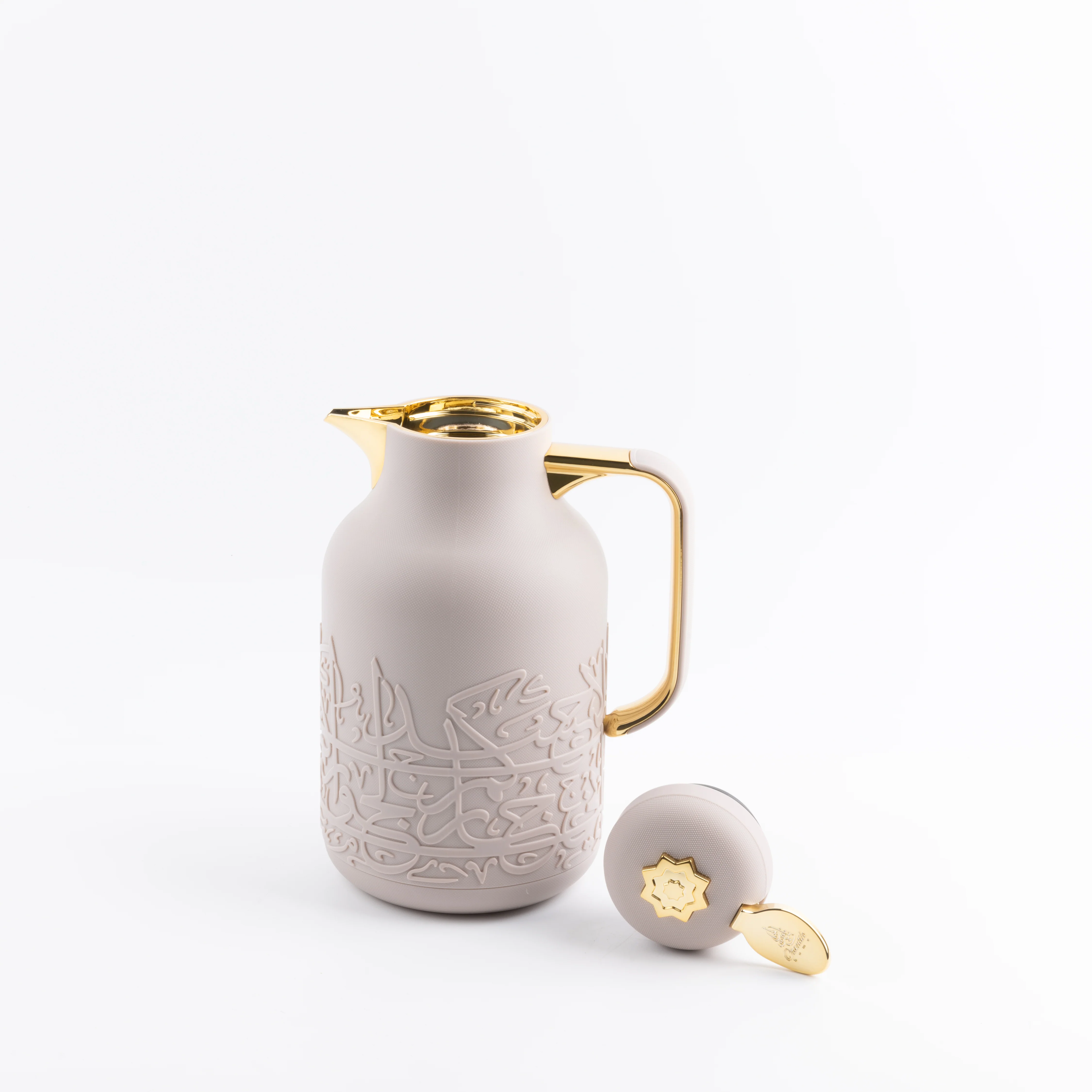 Jiwar - Vacuum Flask / Thermos - Lavender & Gold - Image 7