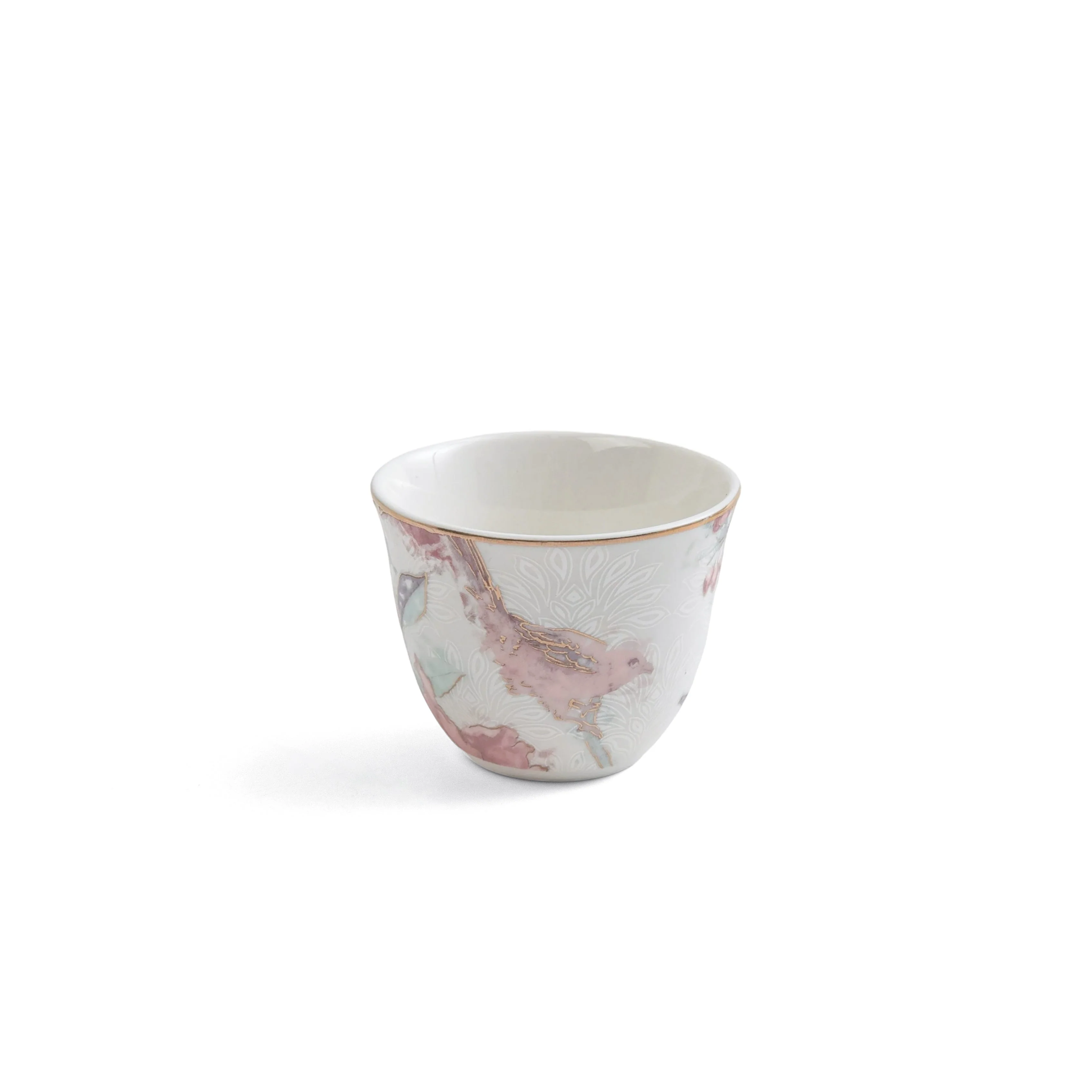 Khuzama - Tea Set (19-Pc) - Pink & Gold - Image 3