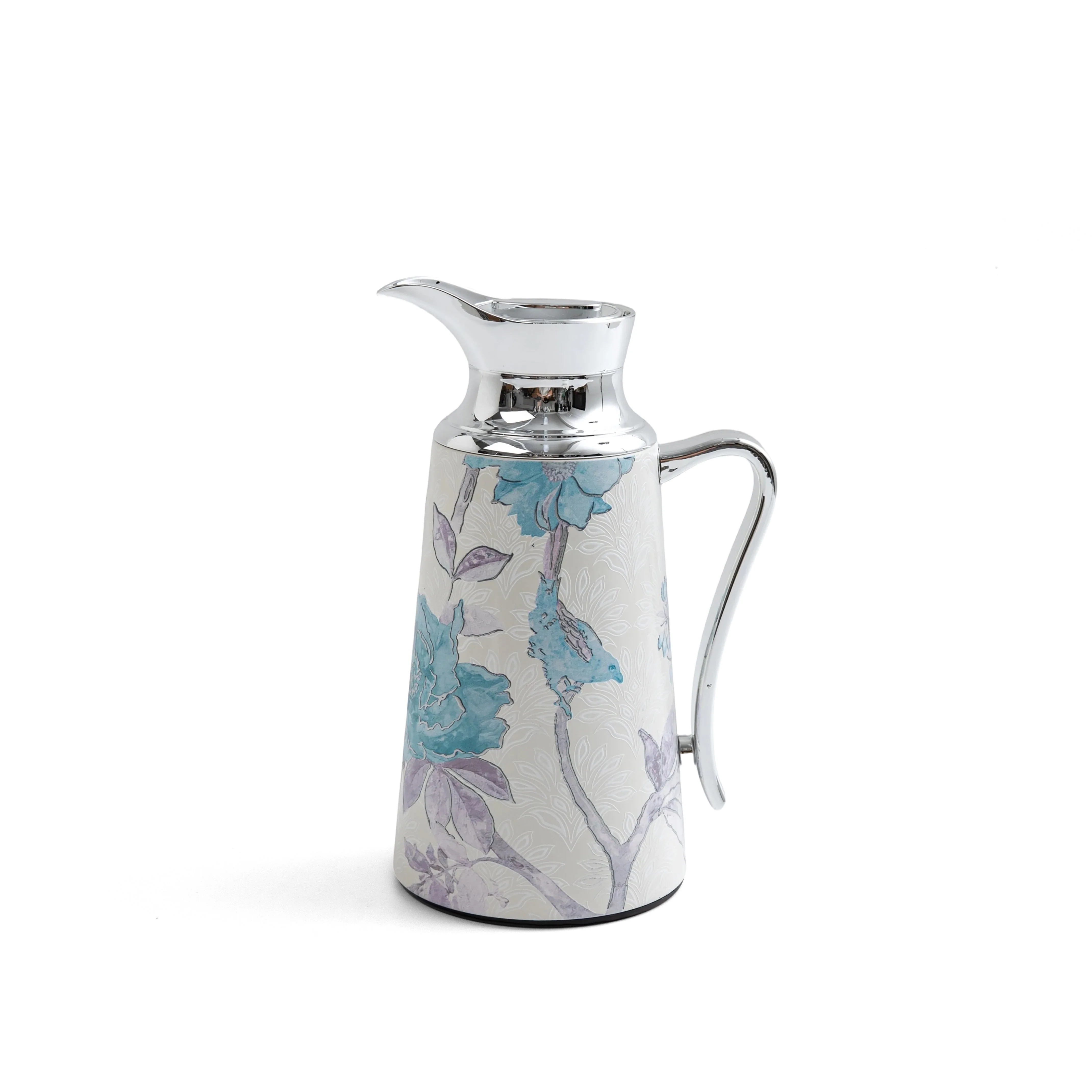 Khuzama - Vacuum Flask / Thermos - Blue & Silver - Image 5
