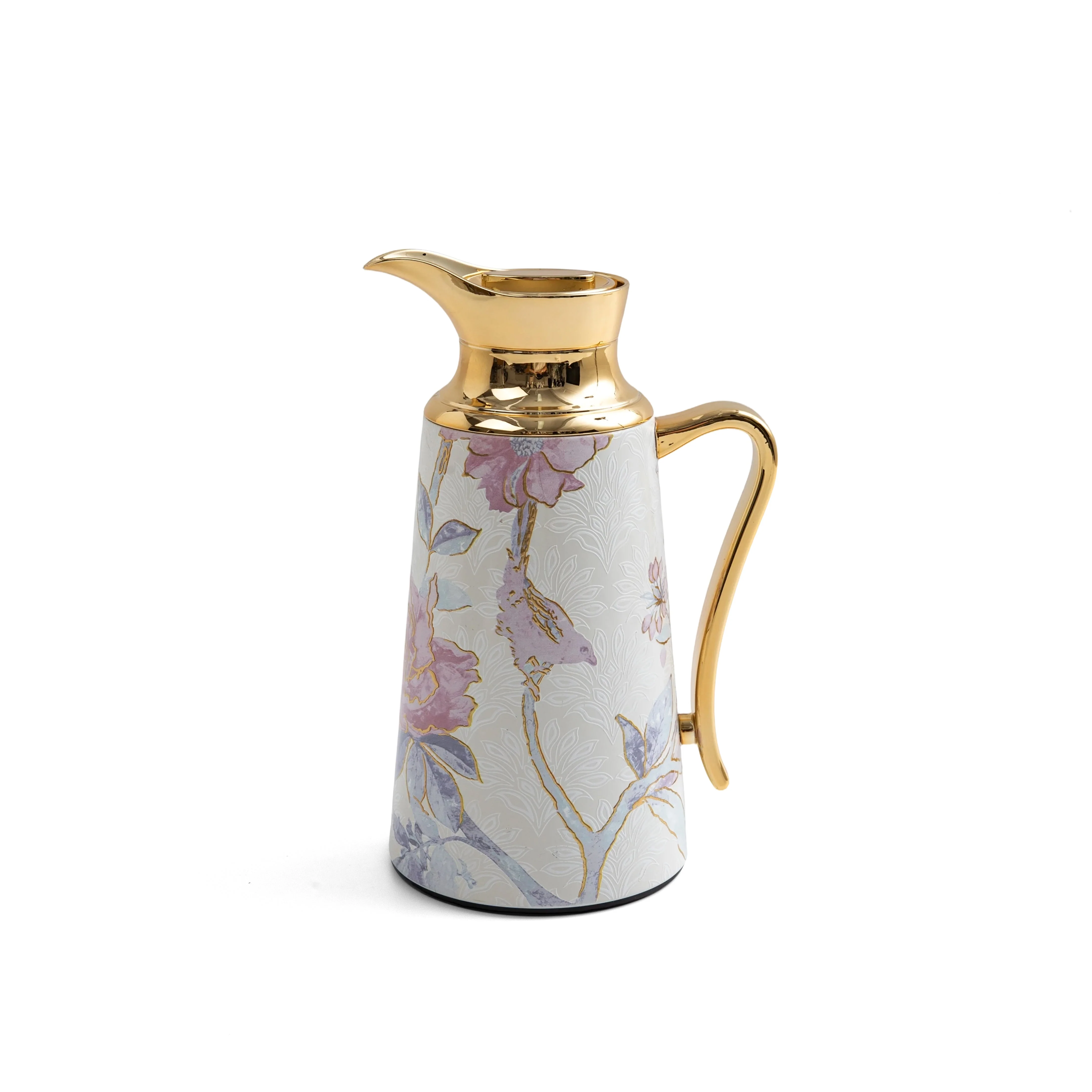 Khuzama - Vacuum Flask / Thermos - Pink & Gold - Image 5