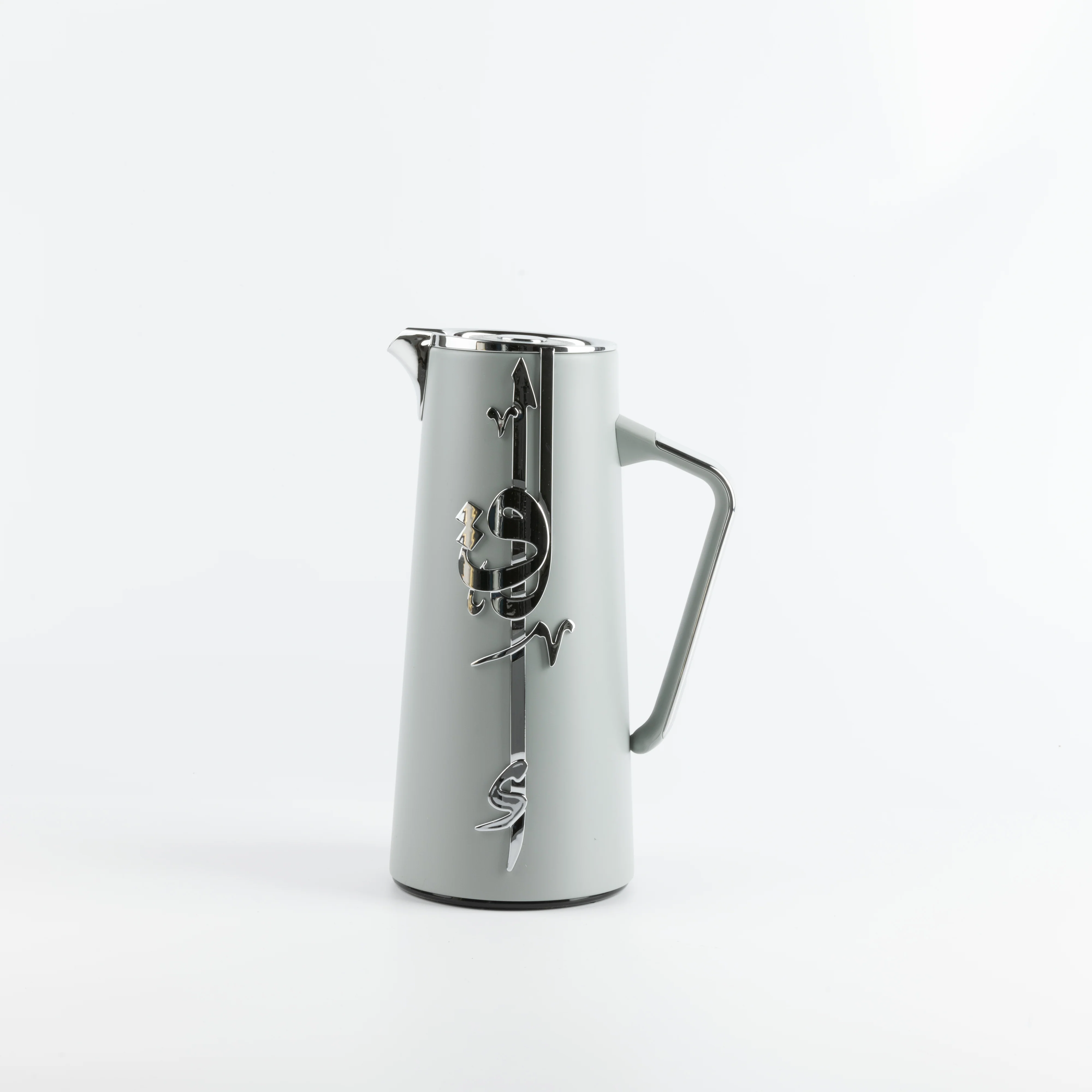 Liqa'a - Vacuum Flask / Thermos - Grey & Silver - Image 5