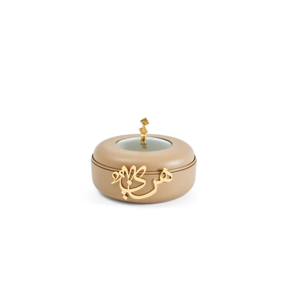 Luxury Diwan - Small Buffet Server - Coffee & Gold - Image 3