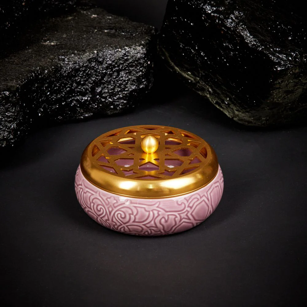 Luxury Majlis - Ashtray - Purple & Gold - Image 2