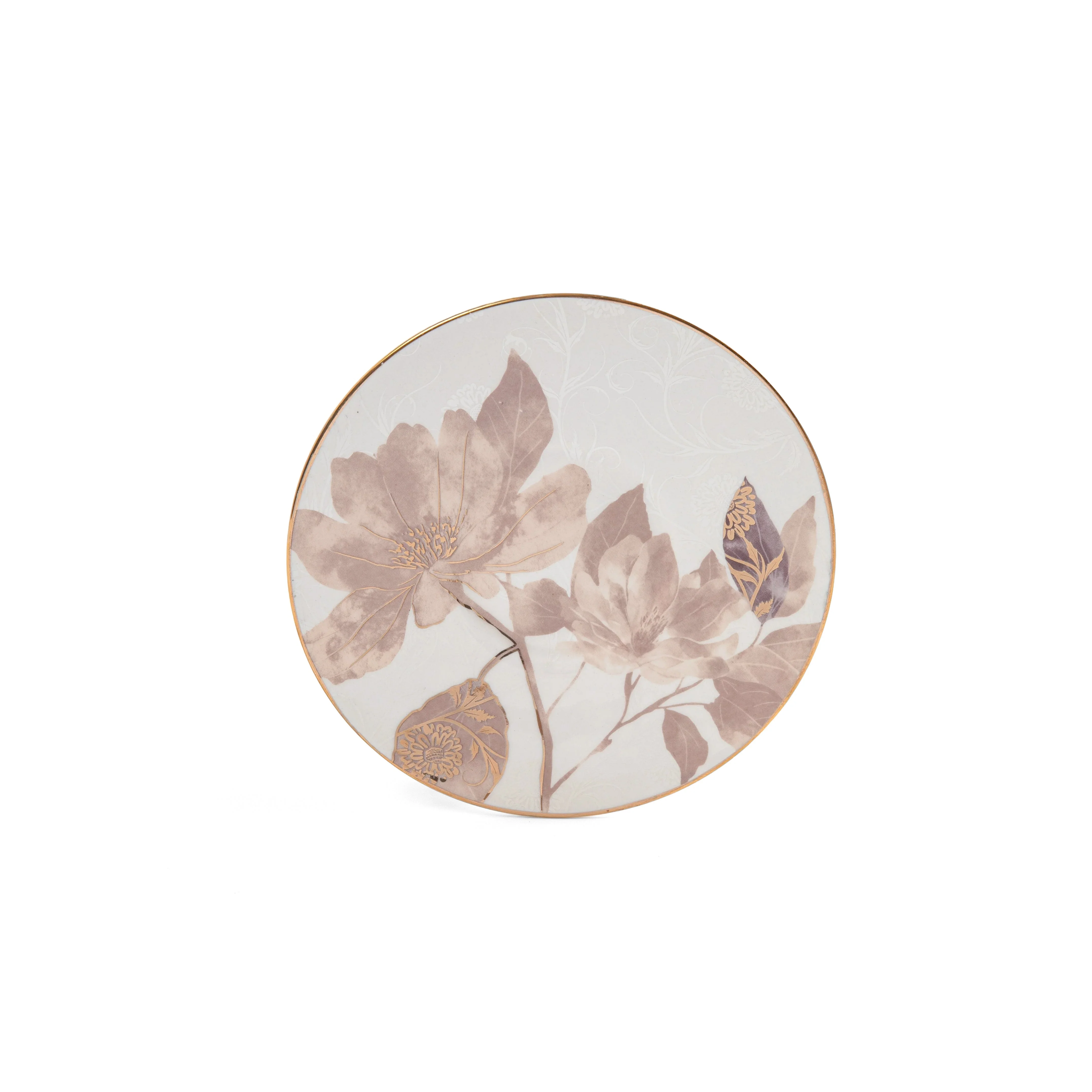 Marisella - Cappuccino Set (12-Pc) - Pink & Gold - Image 5