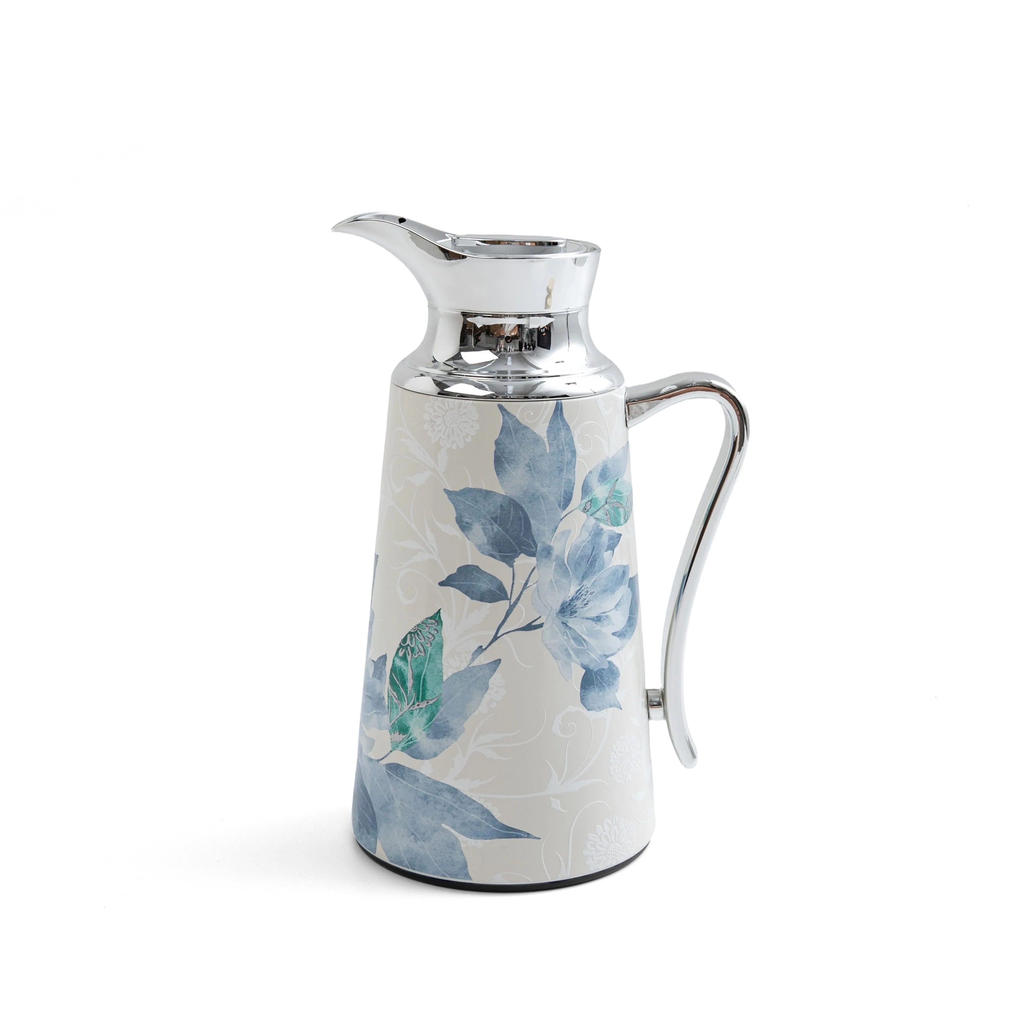 Marisella - Vacuum Flask / Thermos - Blue & Silver - Image 6