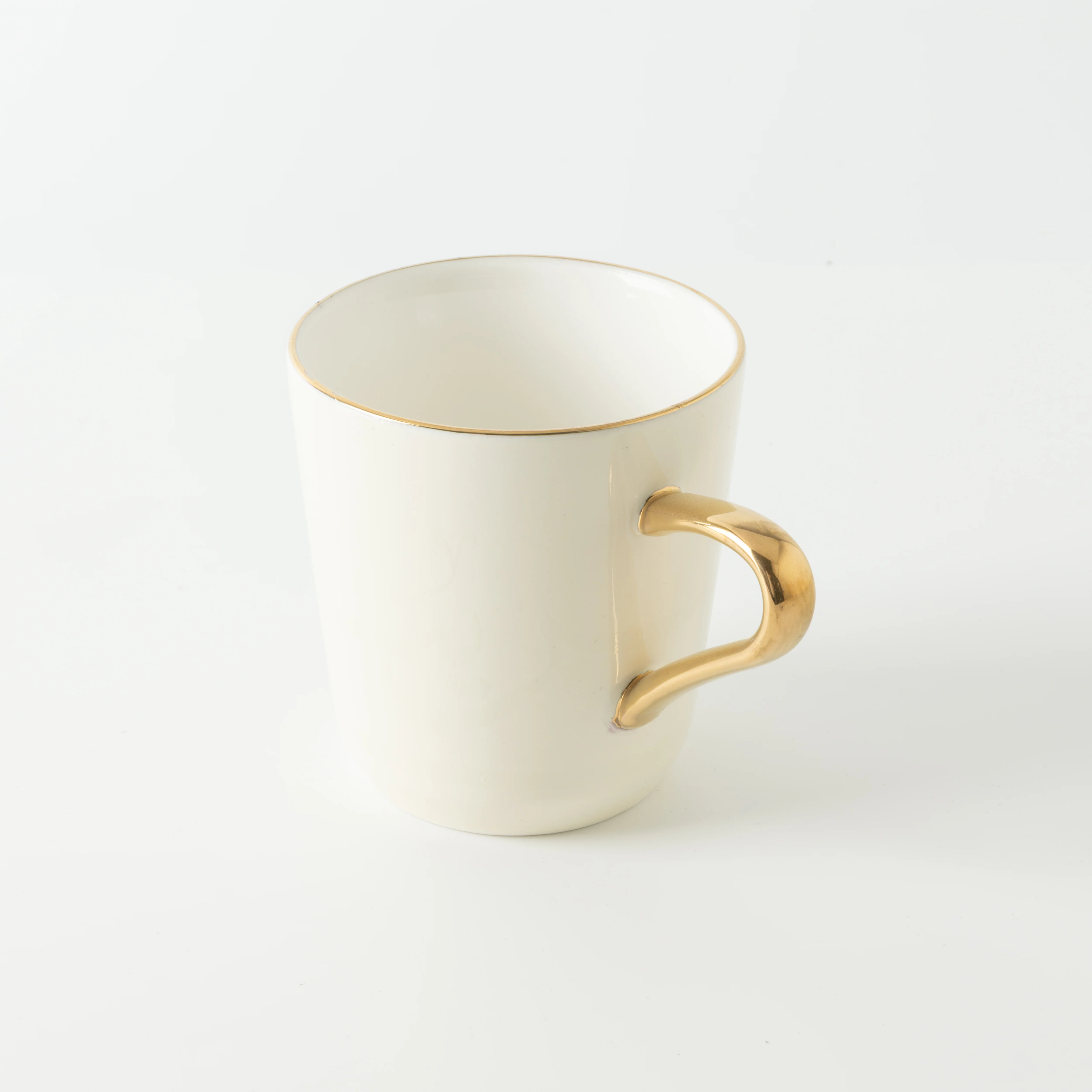 Mirral - Cappuccino Set (12-Pc) - White & Gold - Image 7
