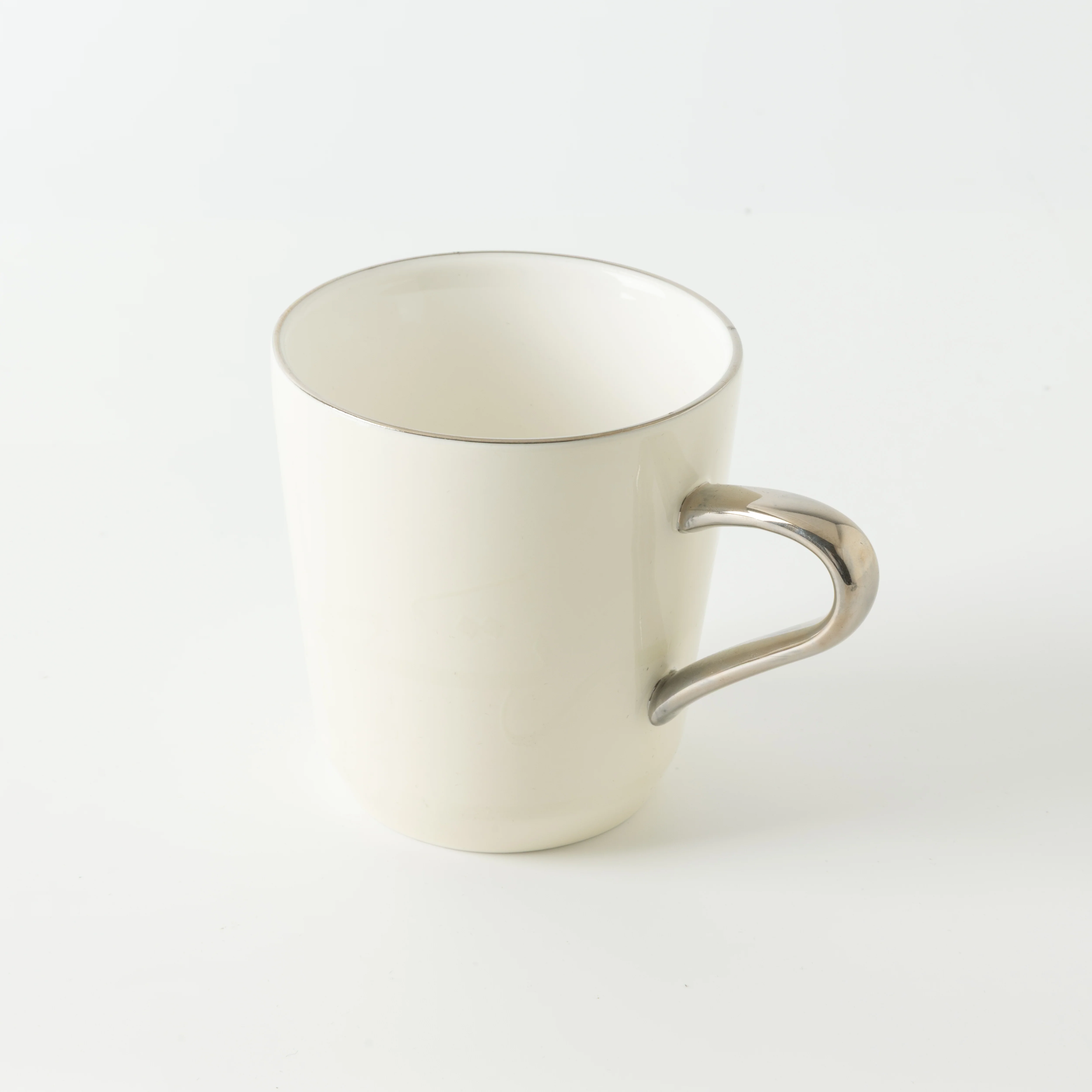 Mirral - Cappuccino Set (12-Pc) - White & Silver - Image 5