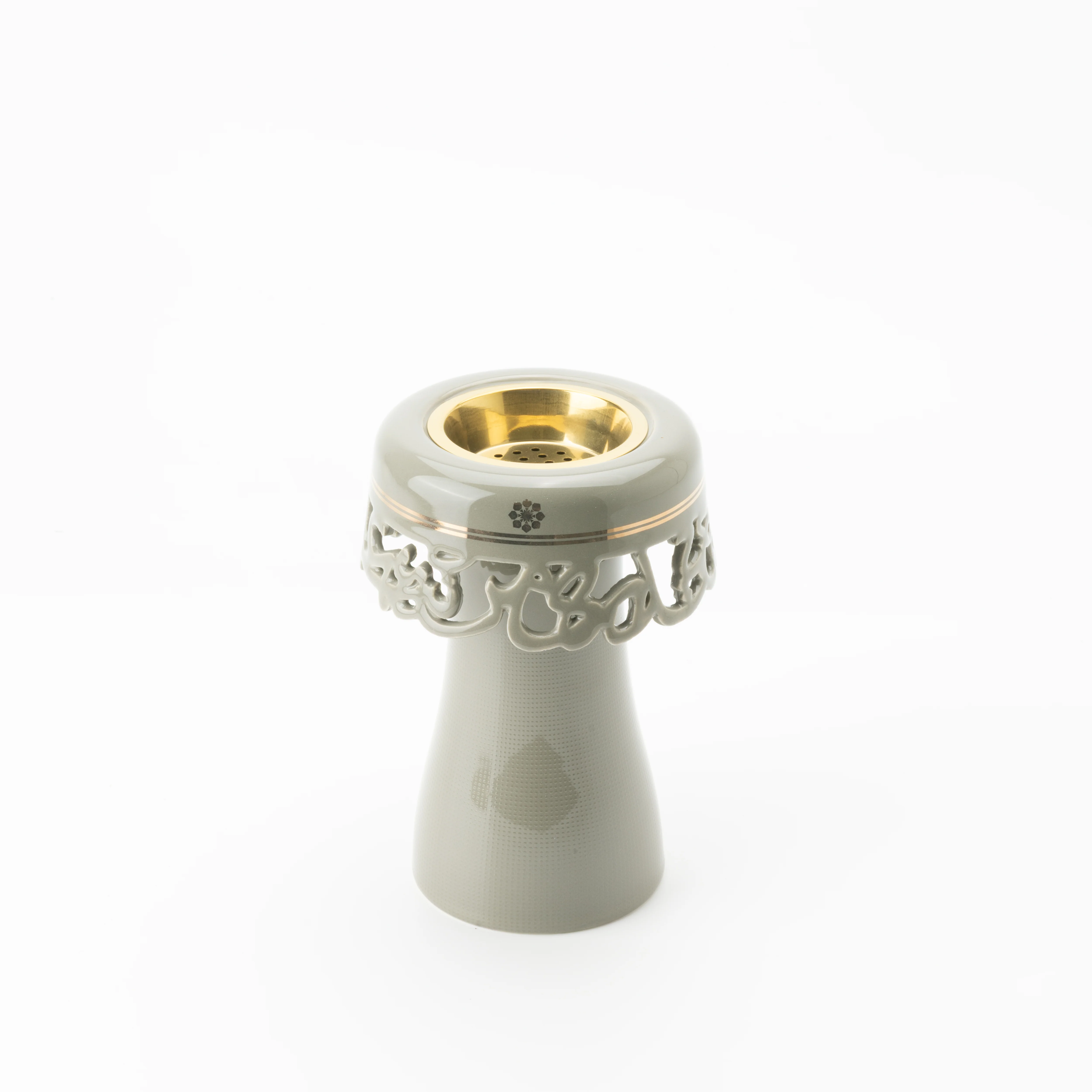 Mirral - Incense Burner - Grey & Gold - Image 3