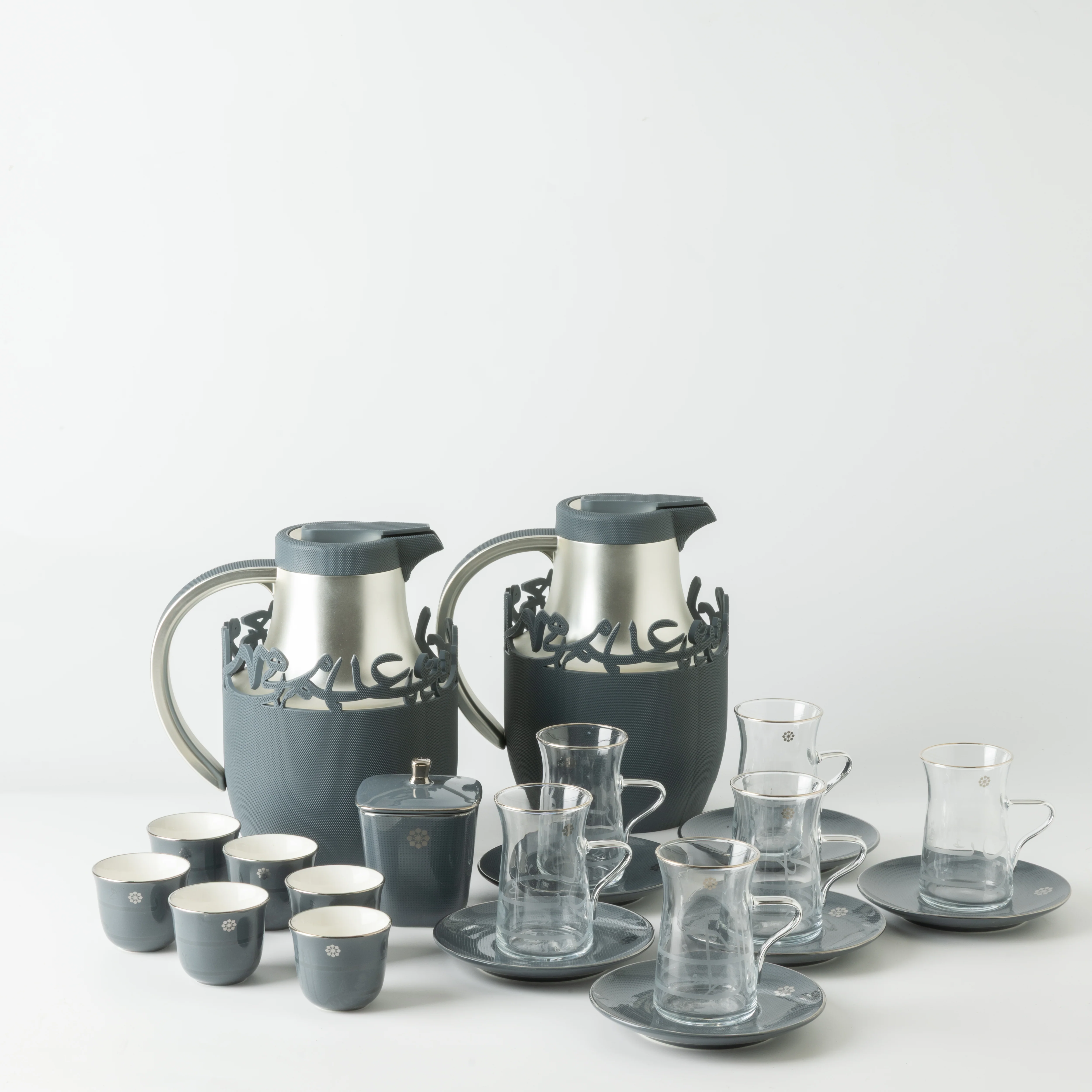 Mirral - Ultimate Brew Deluxe Set (21-Pc)- Dark Blue & Silver - Image 5