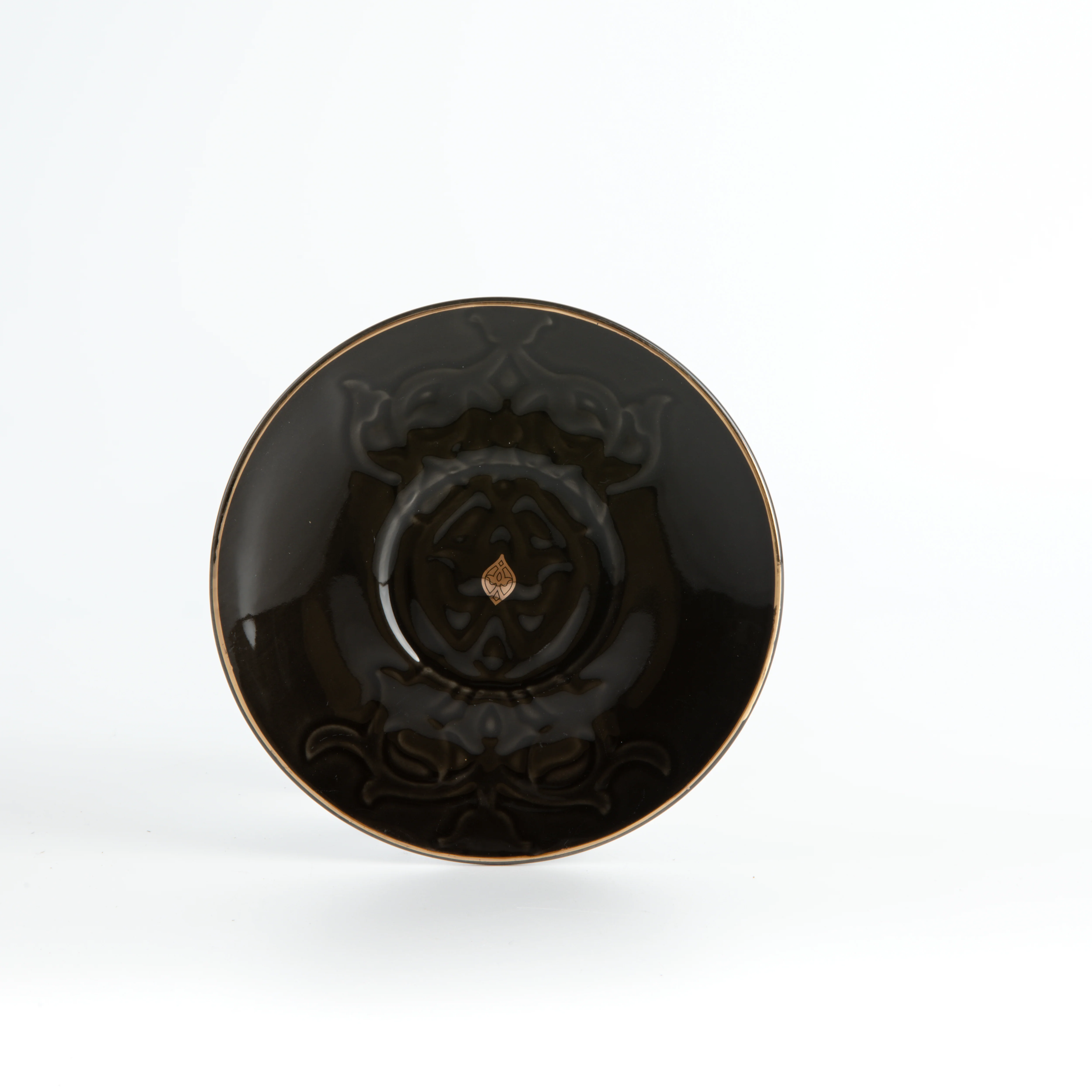 Naqsh -   Cappuccino Set (12-Pc) -Black & Gold - Image 4