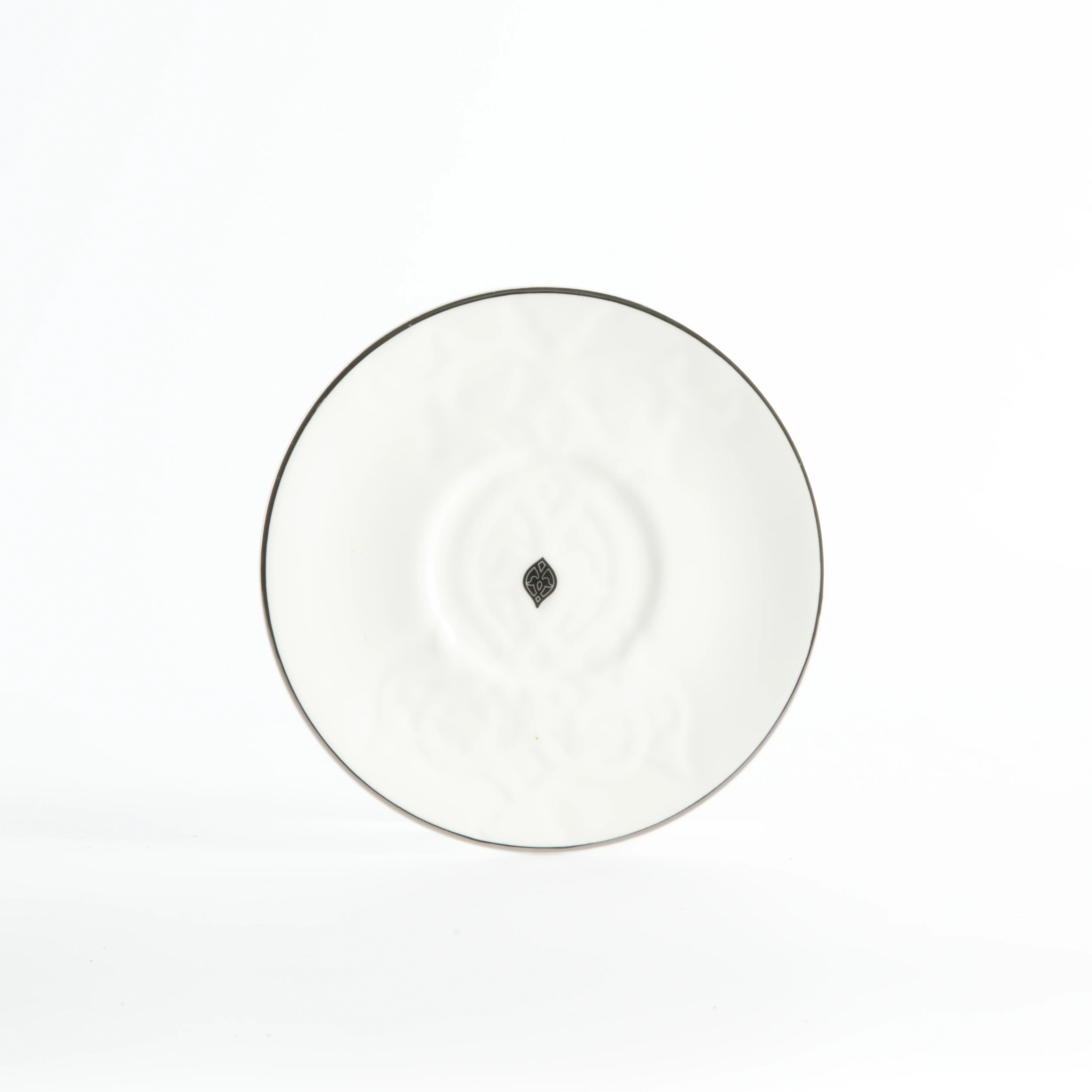 Naqsh - Cappuccino Set (12-Pc) -White & Silver - Image 4