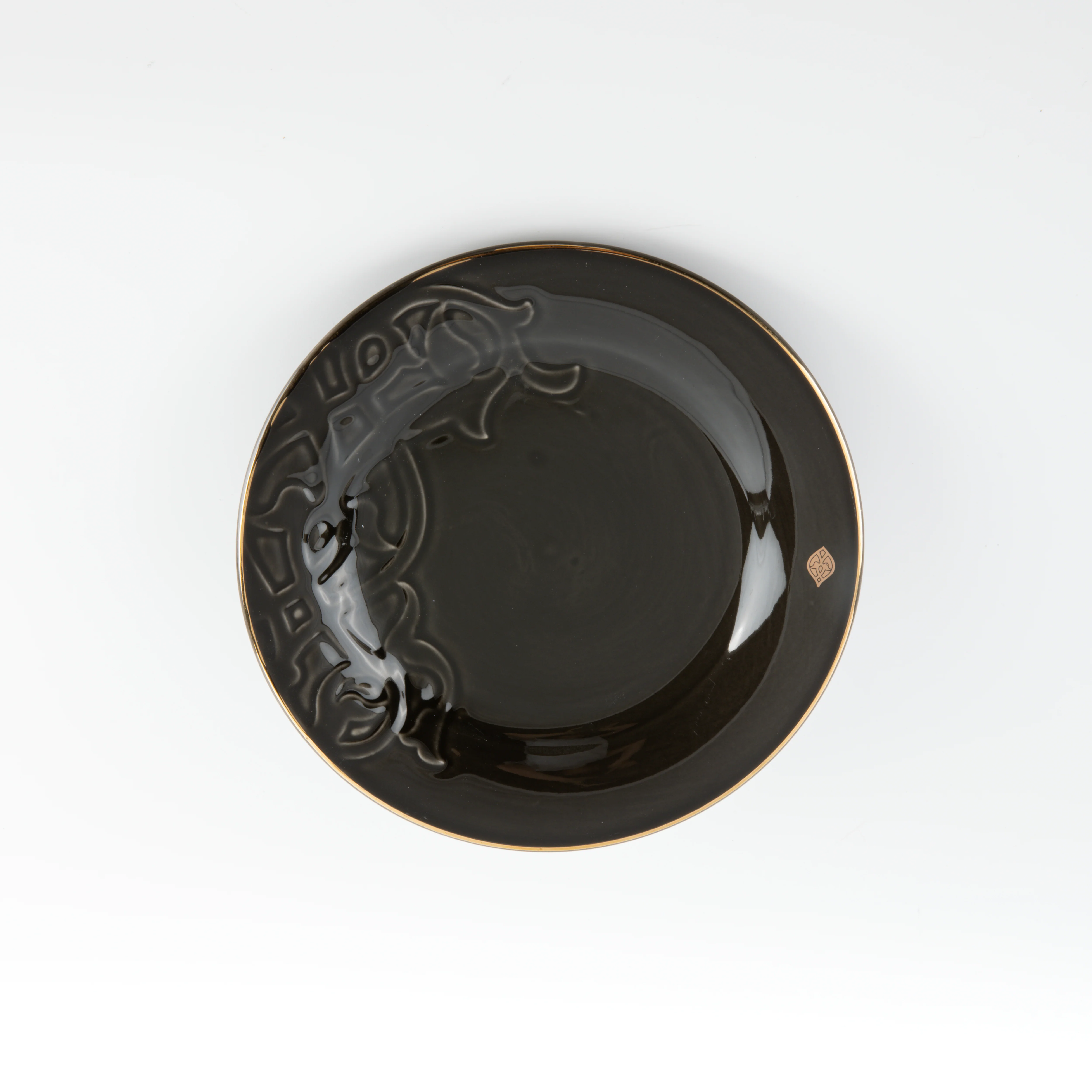 Naqsh -  Dinner Set (18-Pc) - Black & Gold - Image 6