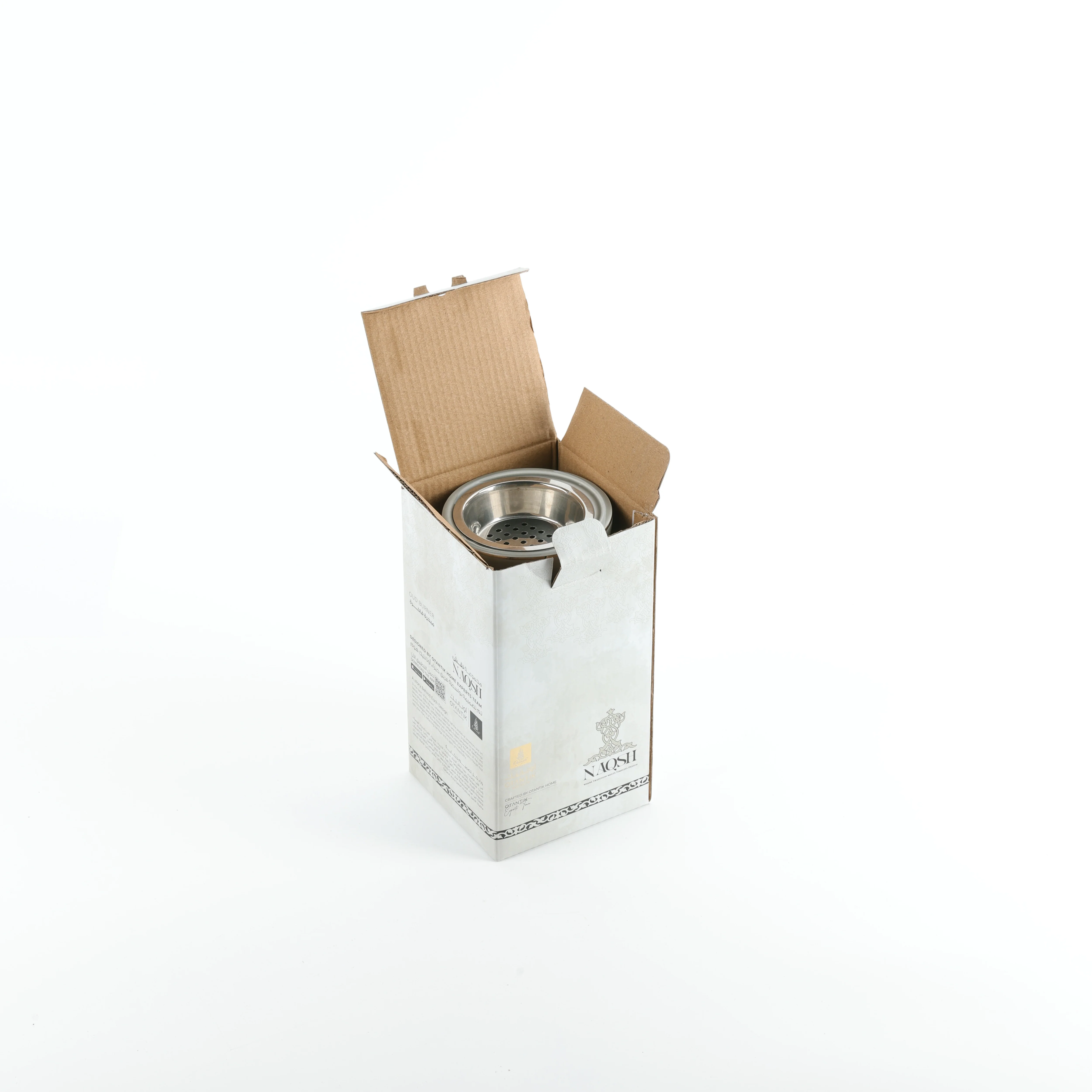 Naqsh - Incense Burner - Grey & Silver - Image 5