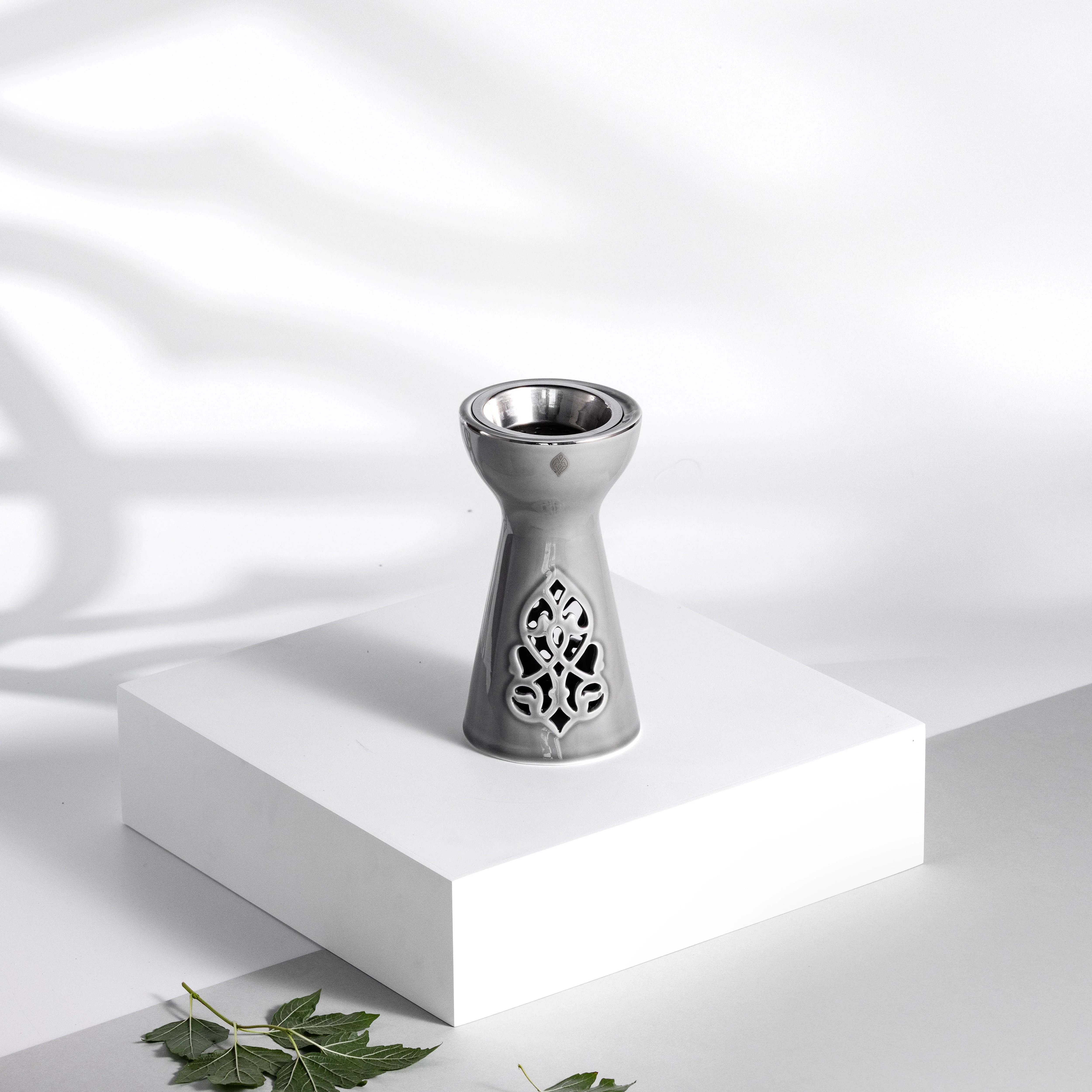 Naqsh - Incense Burner - Grey & Silver - Image 6