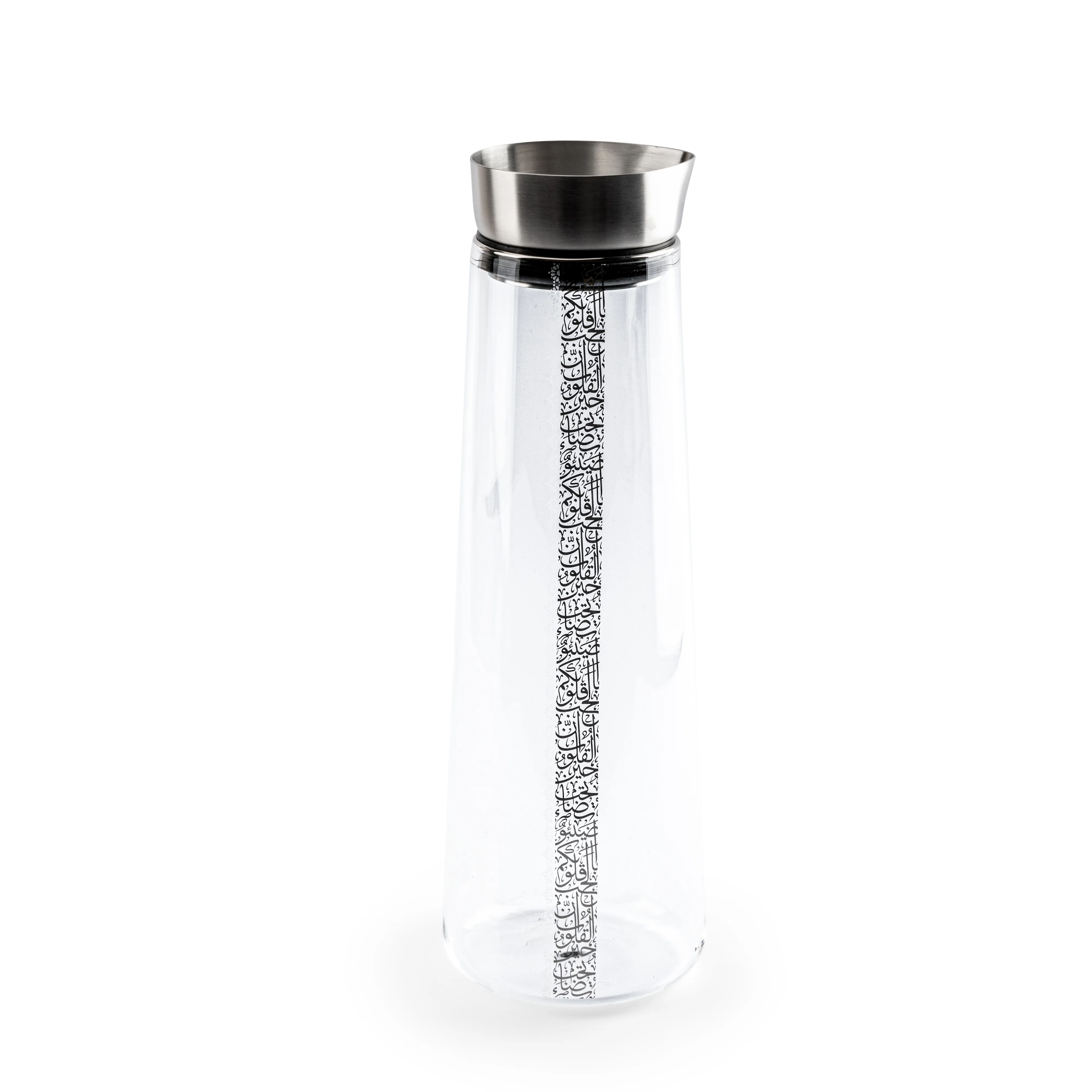 Nour - Jug with 6 Short Cups  - Silver - Image 5