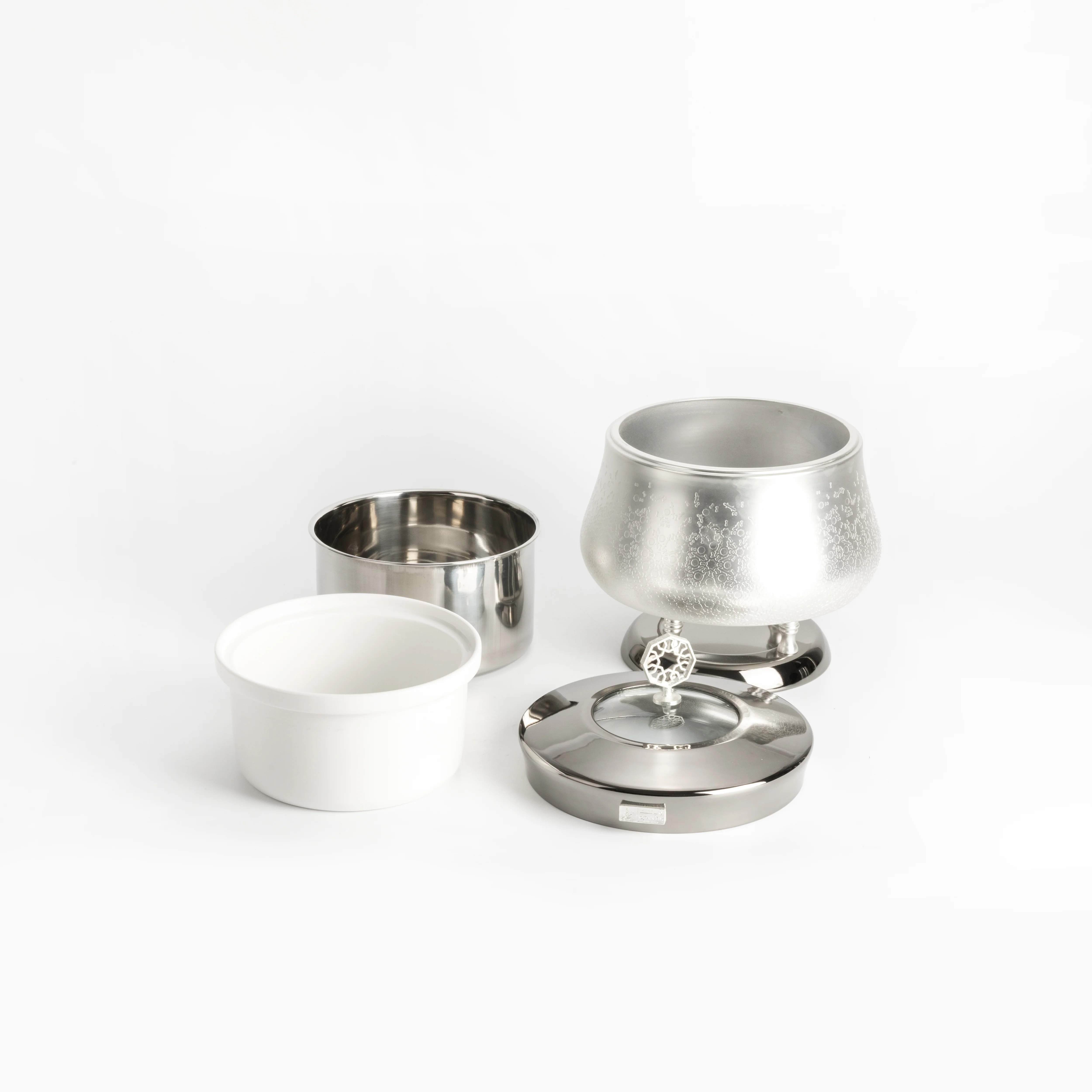 Nourhan -  2.5 Liters Chafer - Silver - Image 6