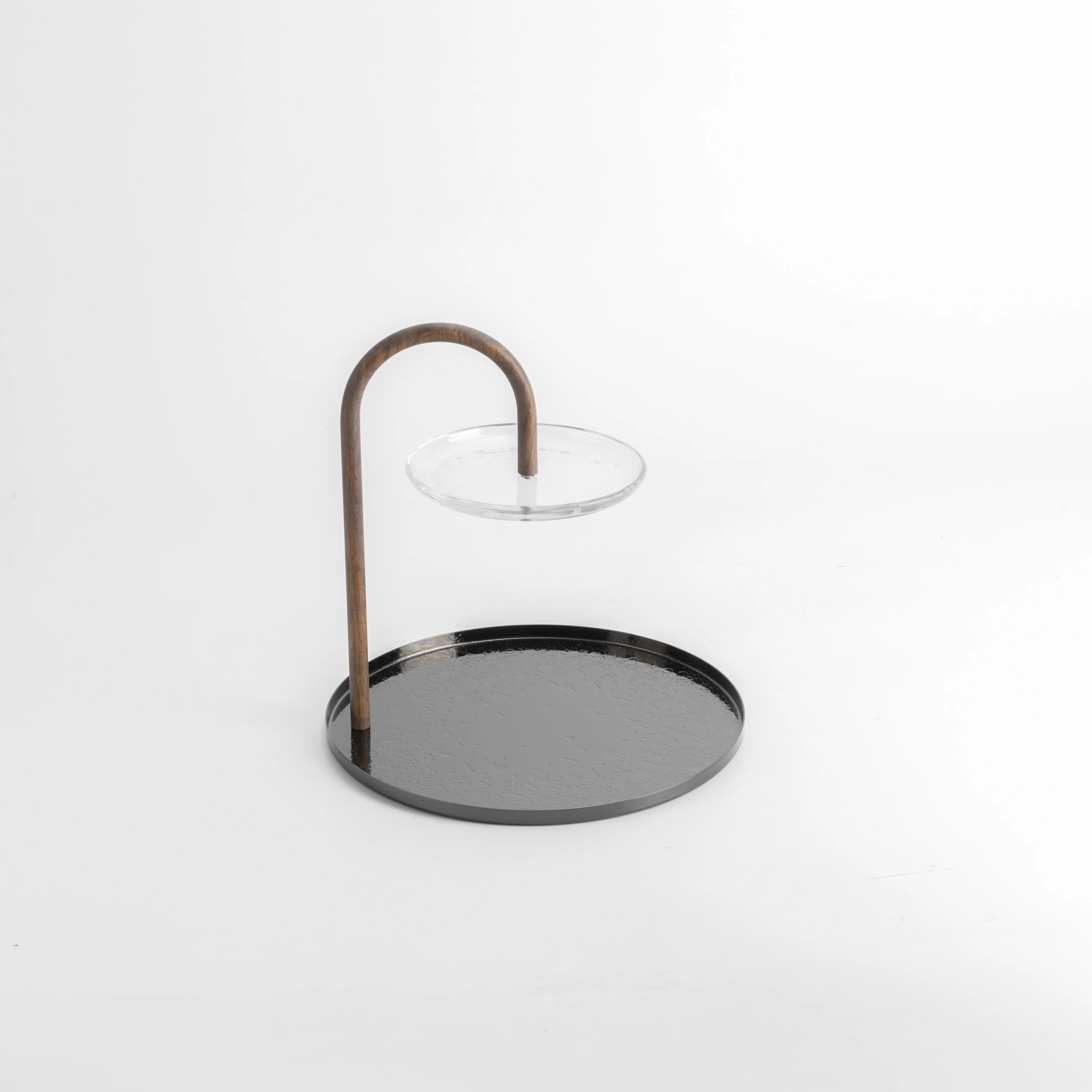 Nourhan - 2 Tier Plate - Black Walnut - Image 6