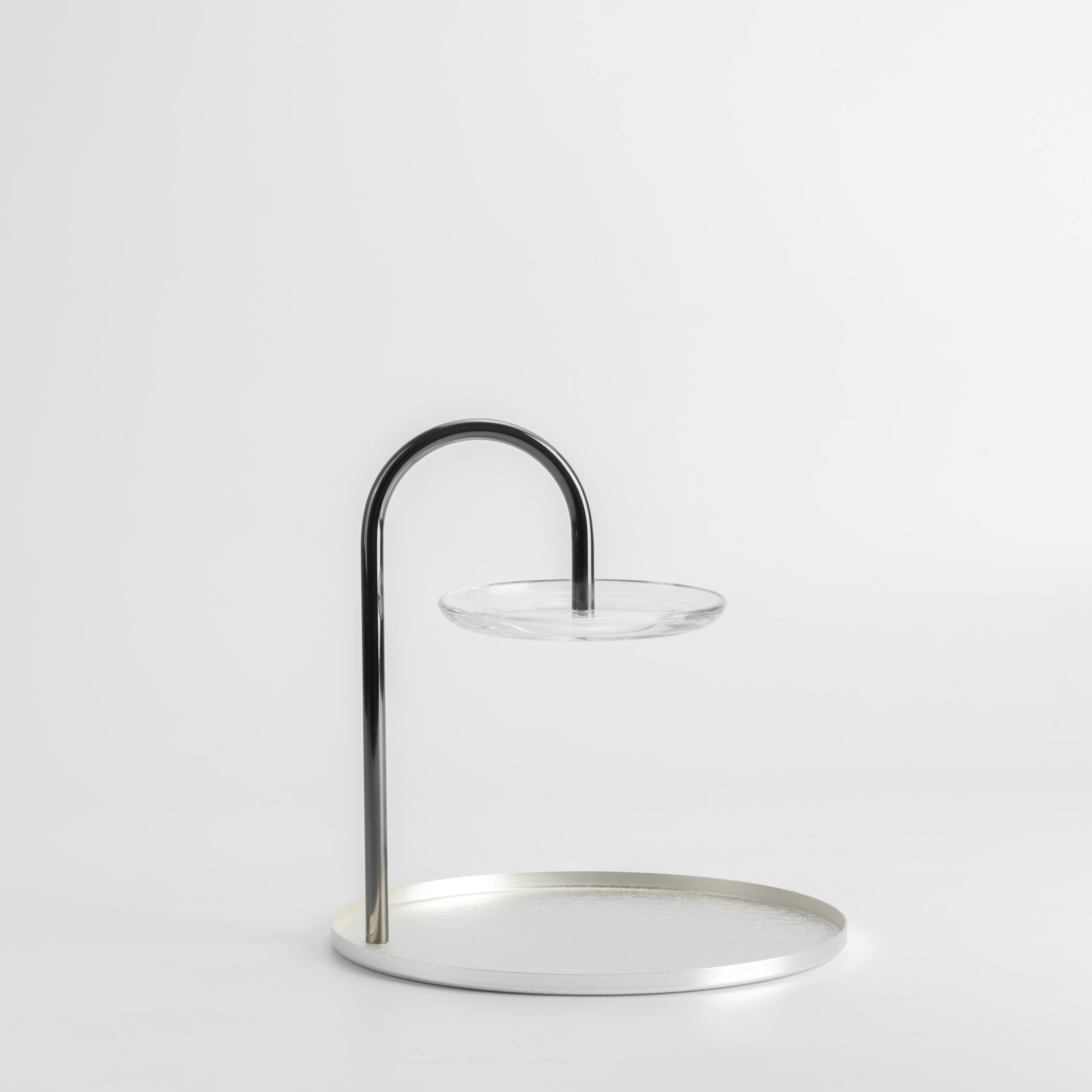 Nourhan - 2 Tier Plate - Silver - Image 6