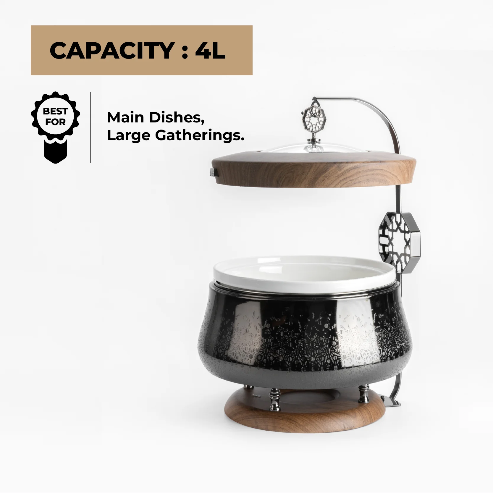 Nourhan -  4 Liters Chafer - Black Walnut - Image 3