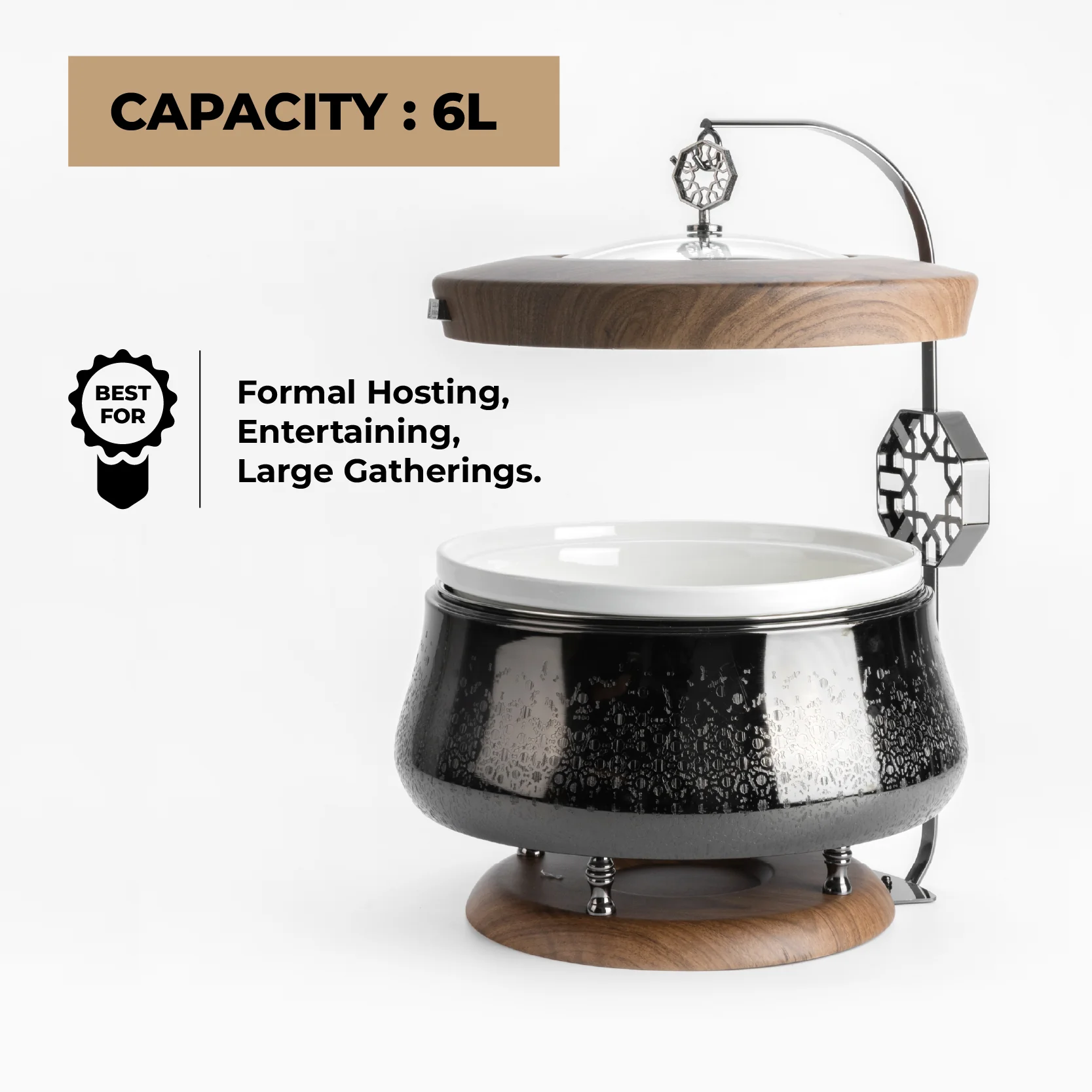 Nourhan -  6 Liters Chafer - Black Walnut - Image 3
