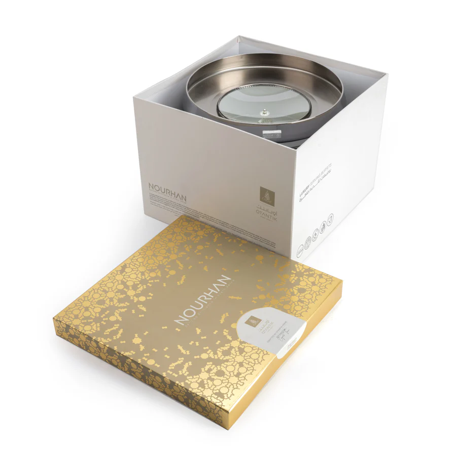 Nourhan -  6 Liters Chafer - Gold & Beige - Image 7