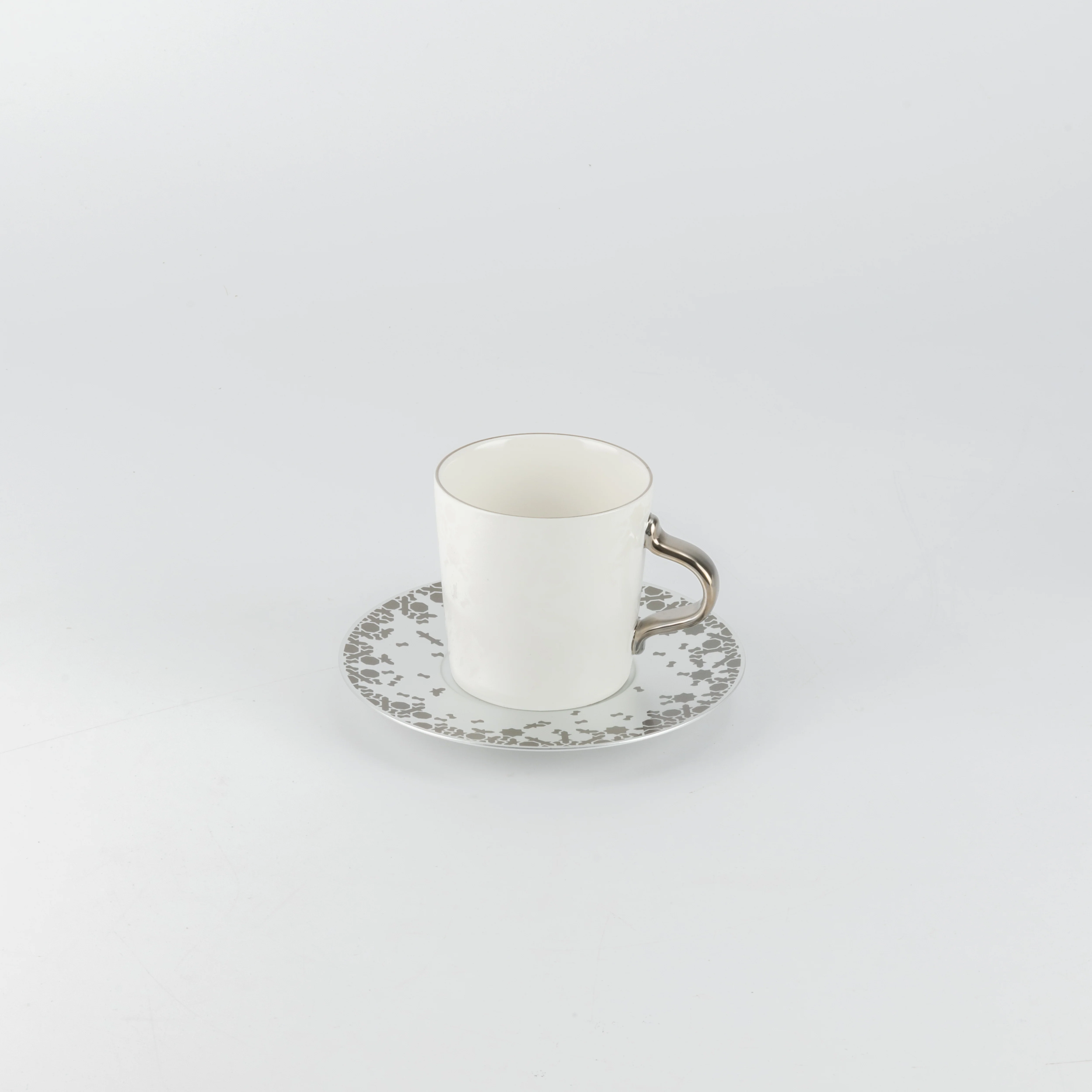 Nourhan - Cappuccino Set (12-Pc) - Silver - Image 6