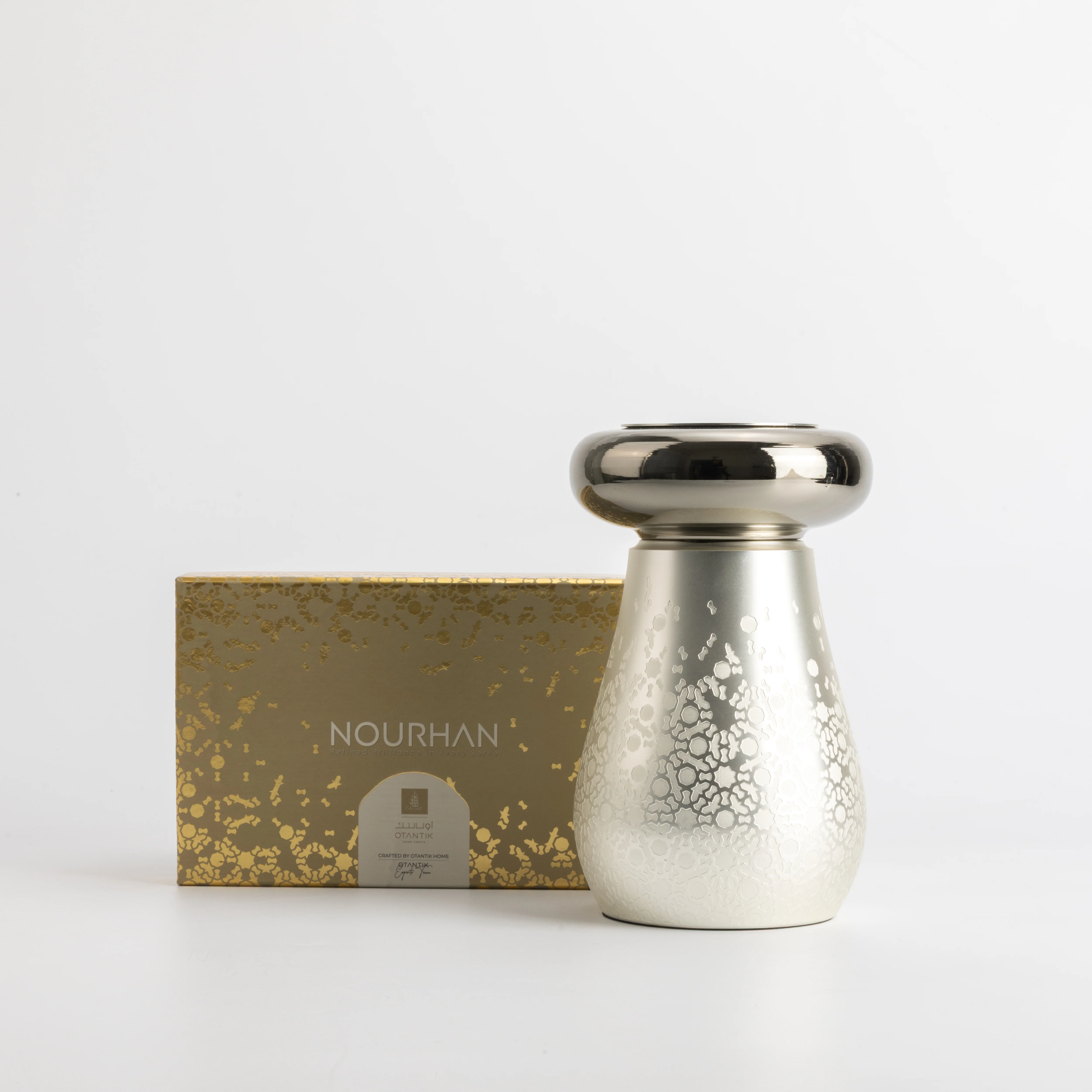 Nourhan - Incense Burner - Silver - Image 9