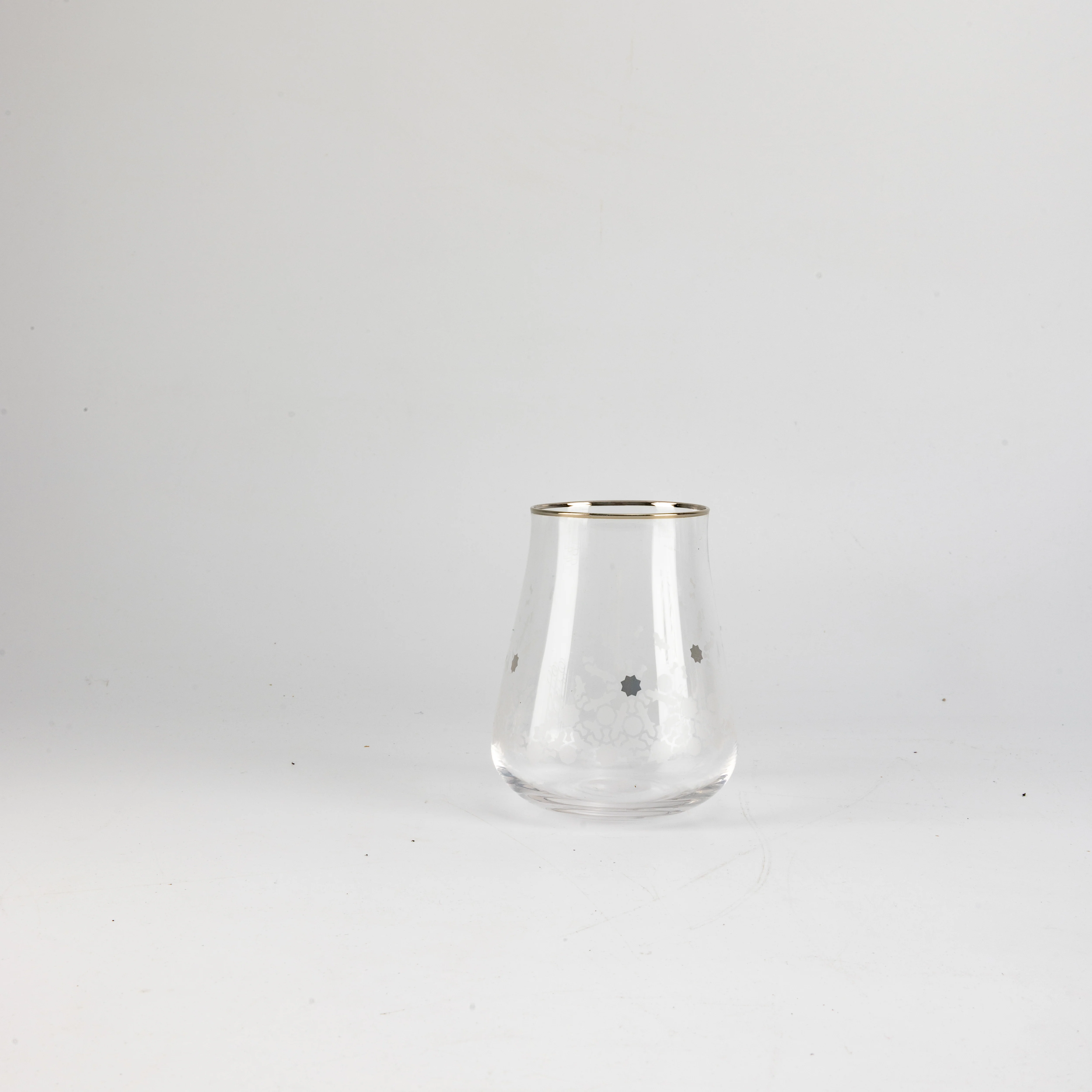 Nourhan - Jug with 6 Short glass cups - Silver - Image 7