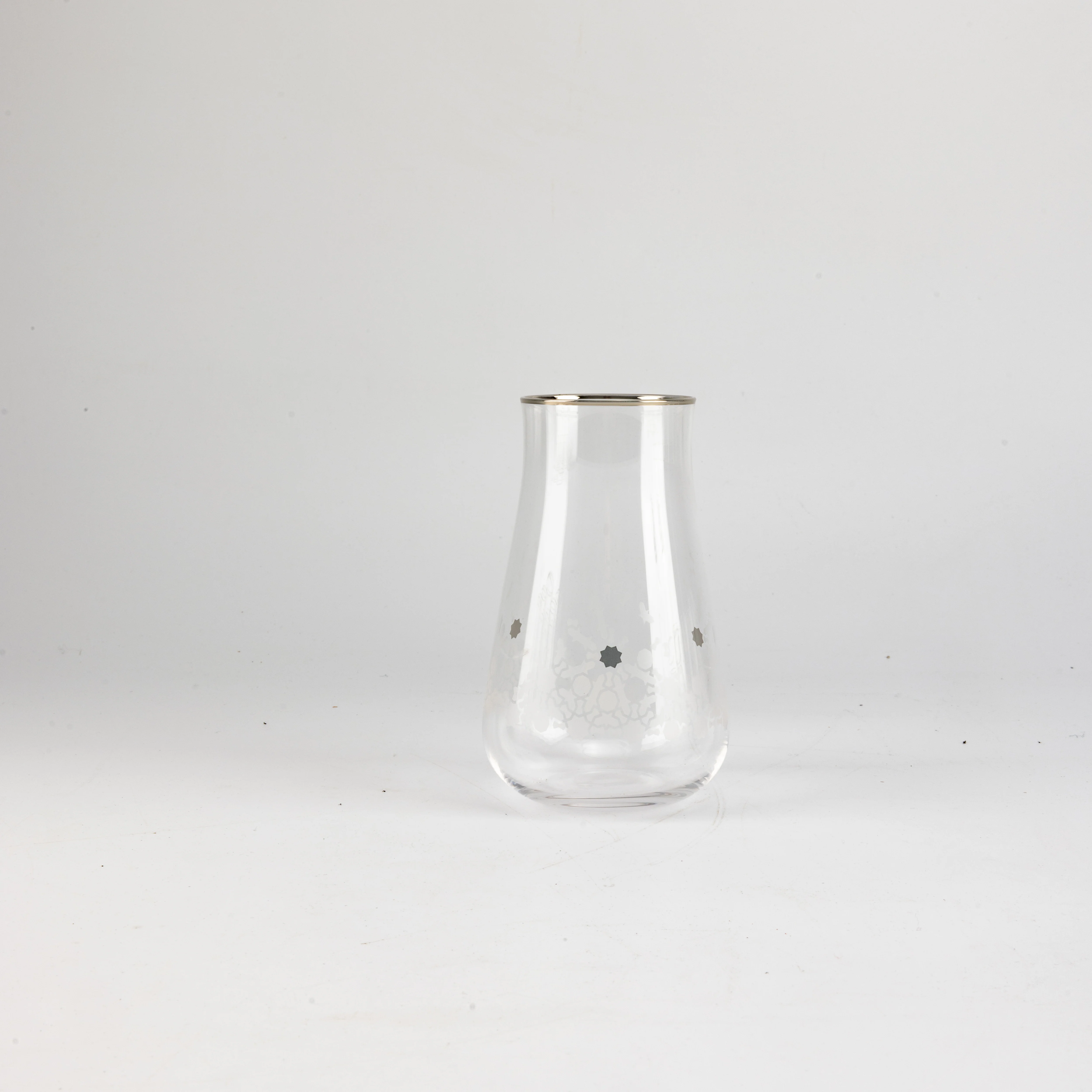 Nourhan - Jug with 6 Tall glass cups - Silver - Image 9