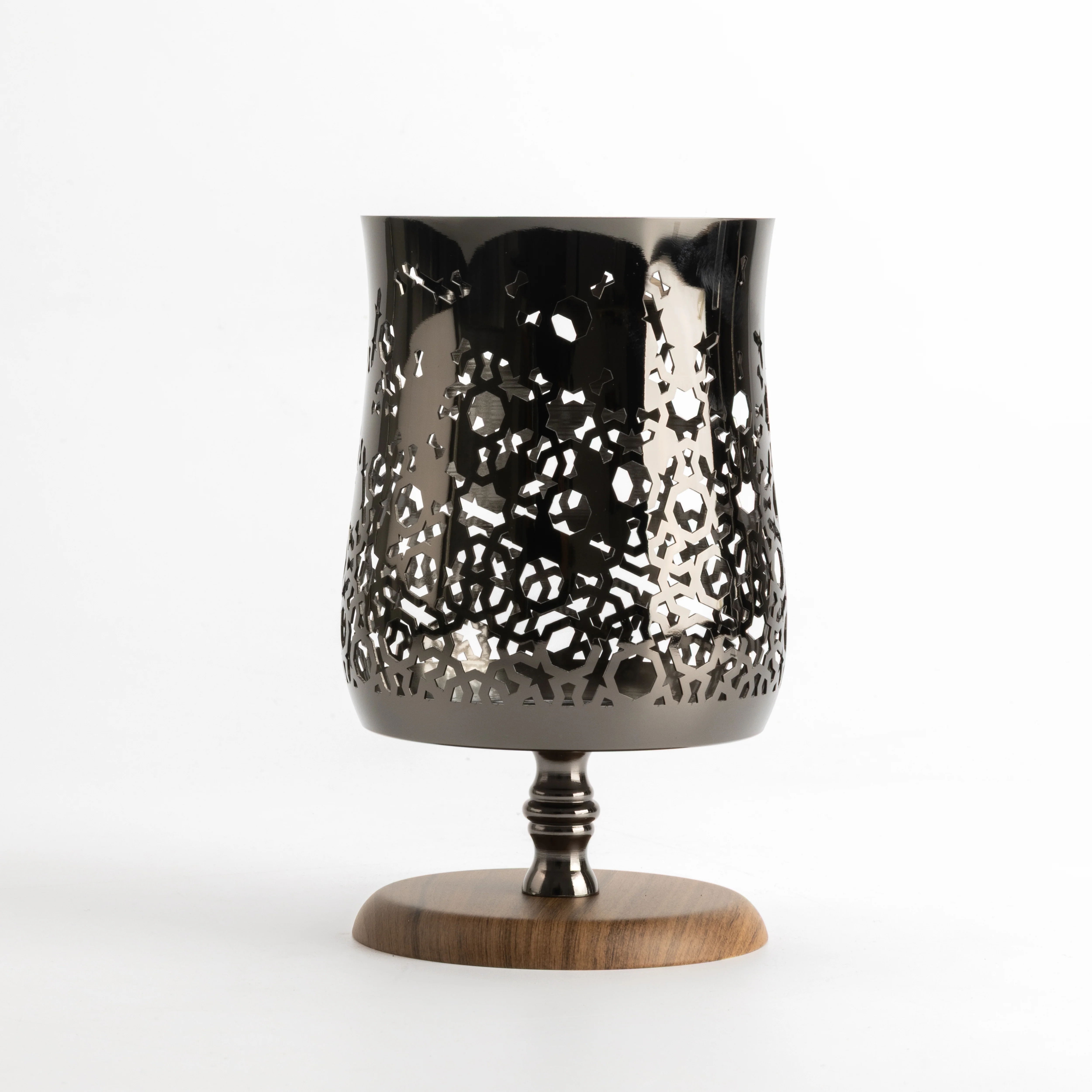 Nourhan - Large Candle Holder - Black Walnut - Image 7