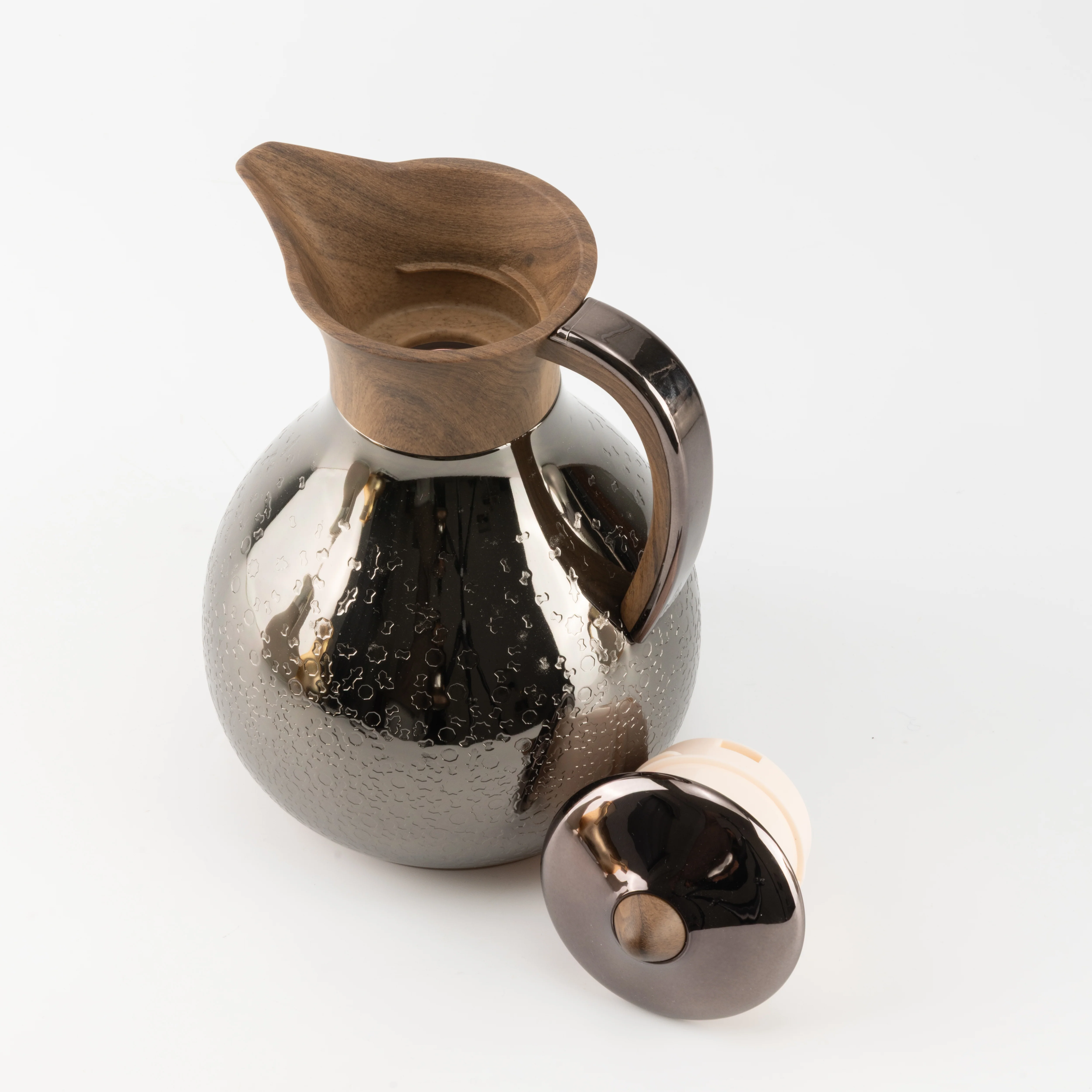 Nourhan - Vacuum Flask/Thermos - Black Walnut - Image 5