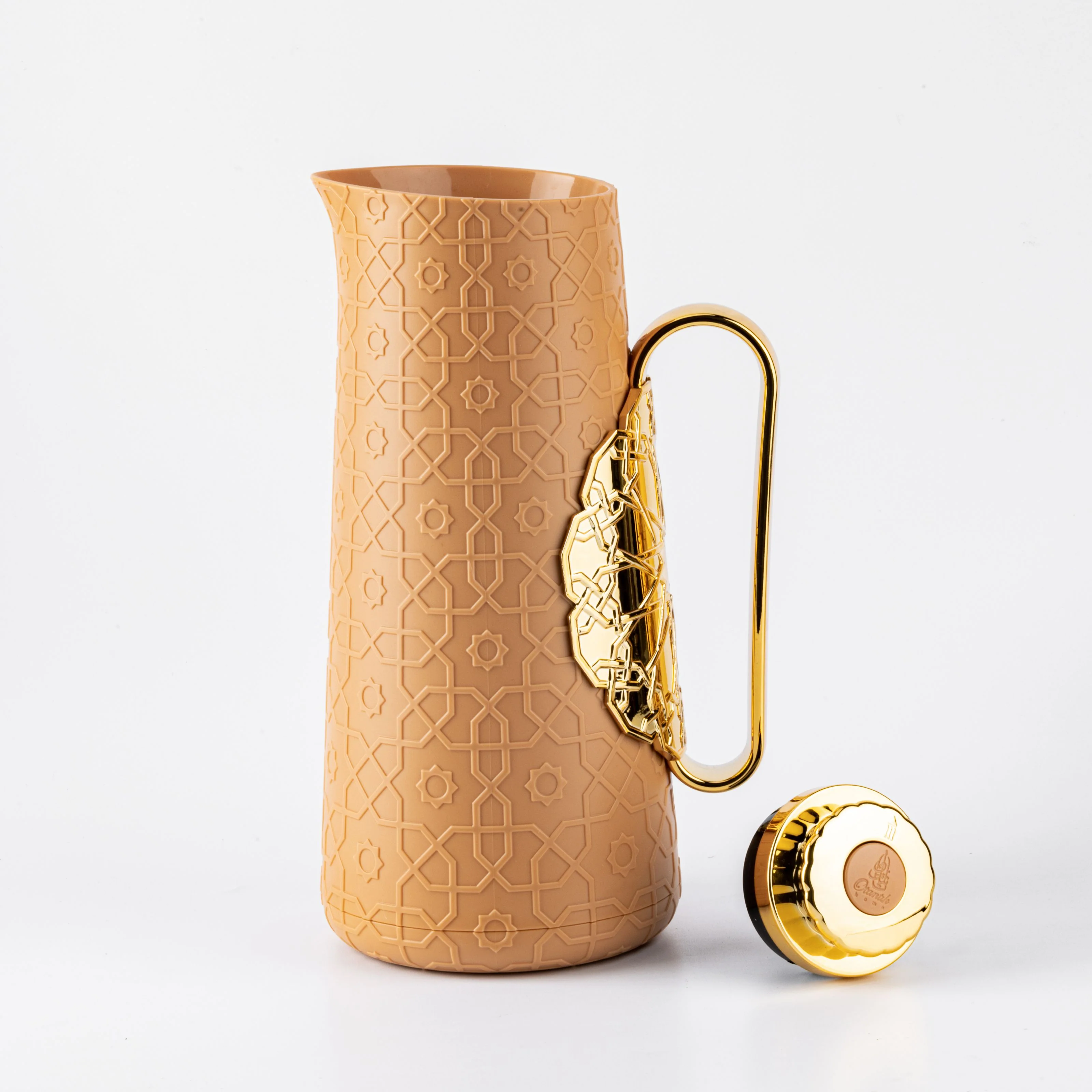 Rosette - Thermos/Vacuum Flask - Orange & Gold - Image 5
