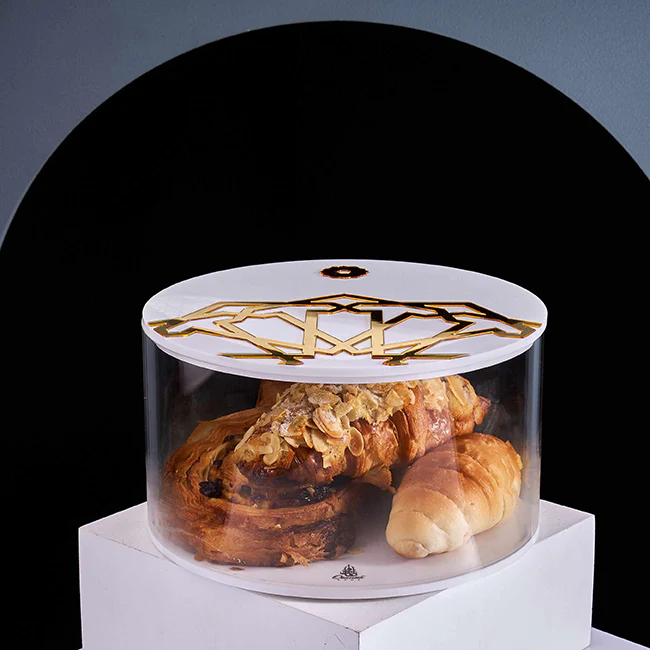 Saraya- The Aurelia Large Bread & Pastry Dome - white - Image 4