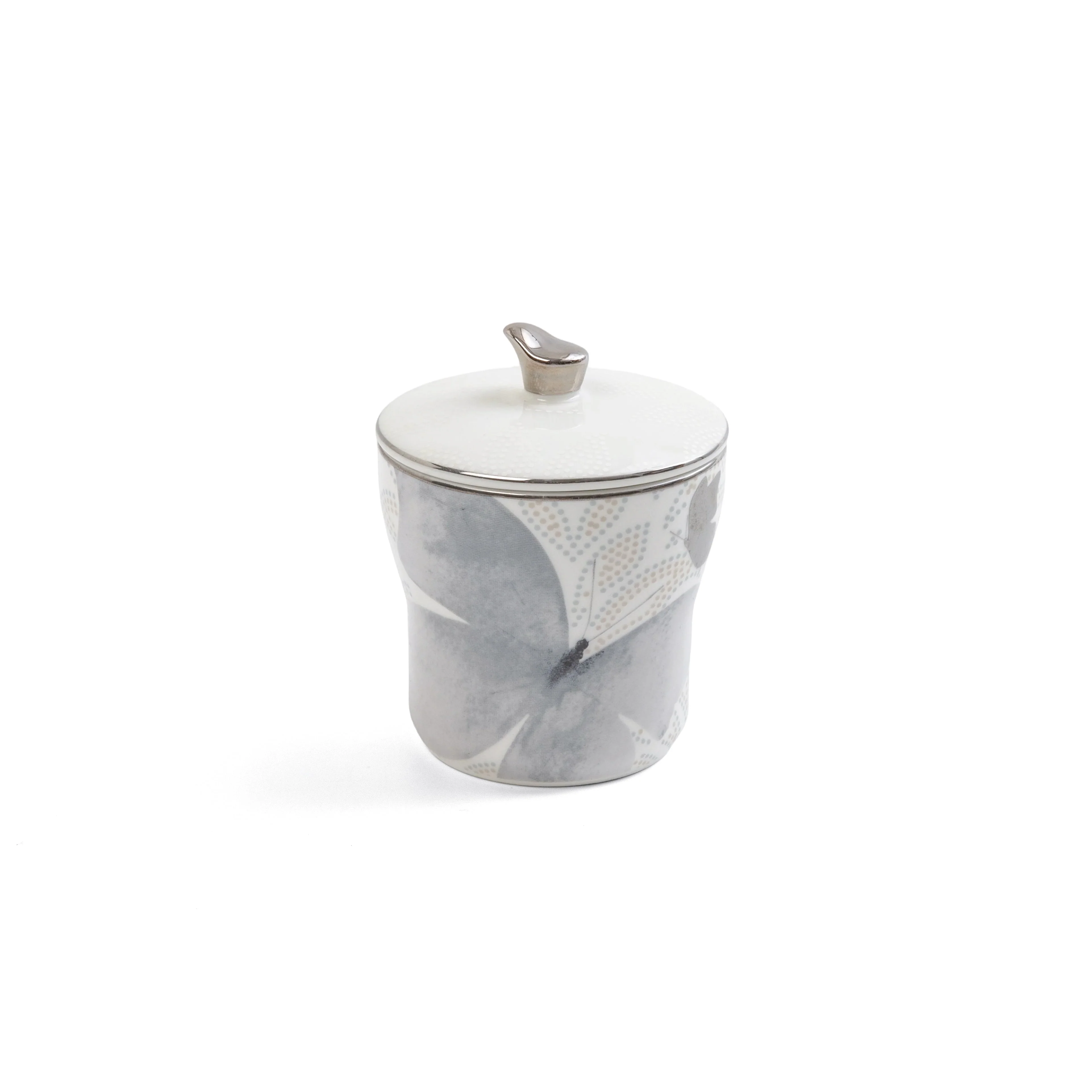 Veloura - Tea Set (19-Pc) - Grey & Silver - Image 6