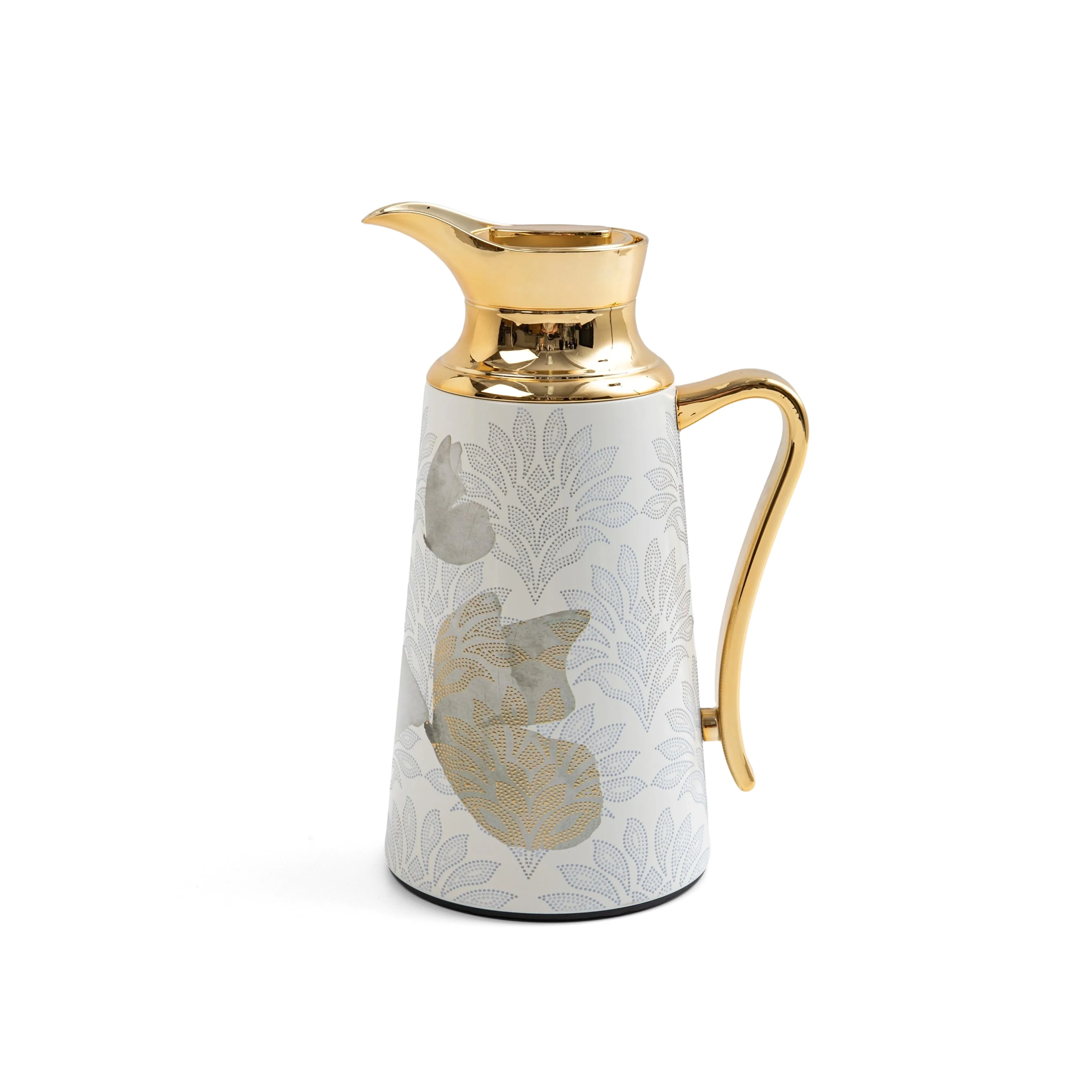 Veloura - Vacuum Flask / Thermos - Brown & Gold - Image 6